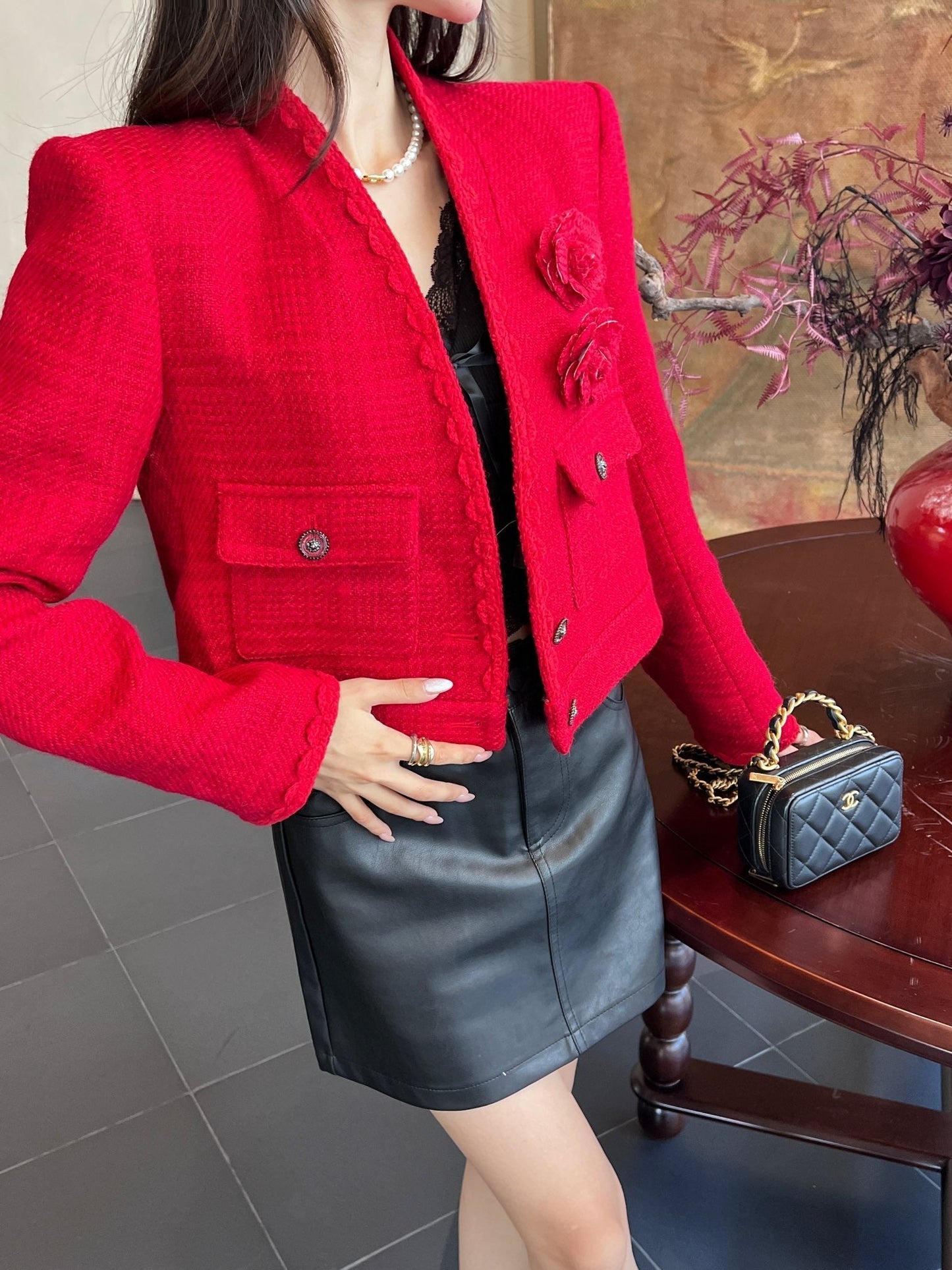 C*nel 25ss Camellia jacket