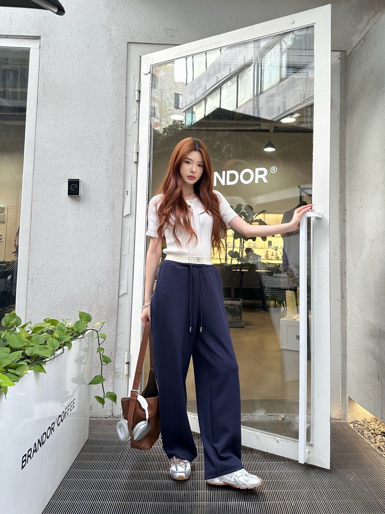 MMargi* 25ss elastic waist pants