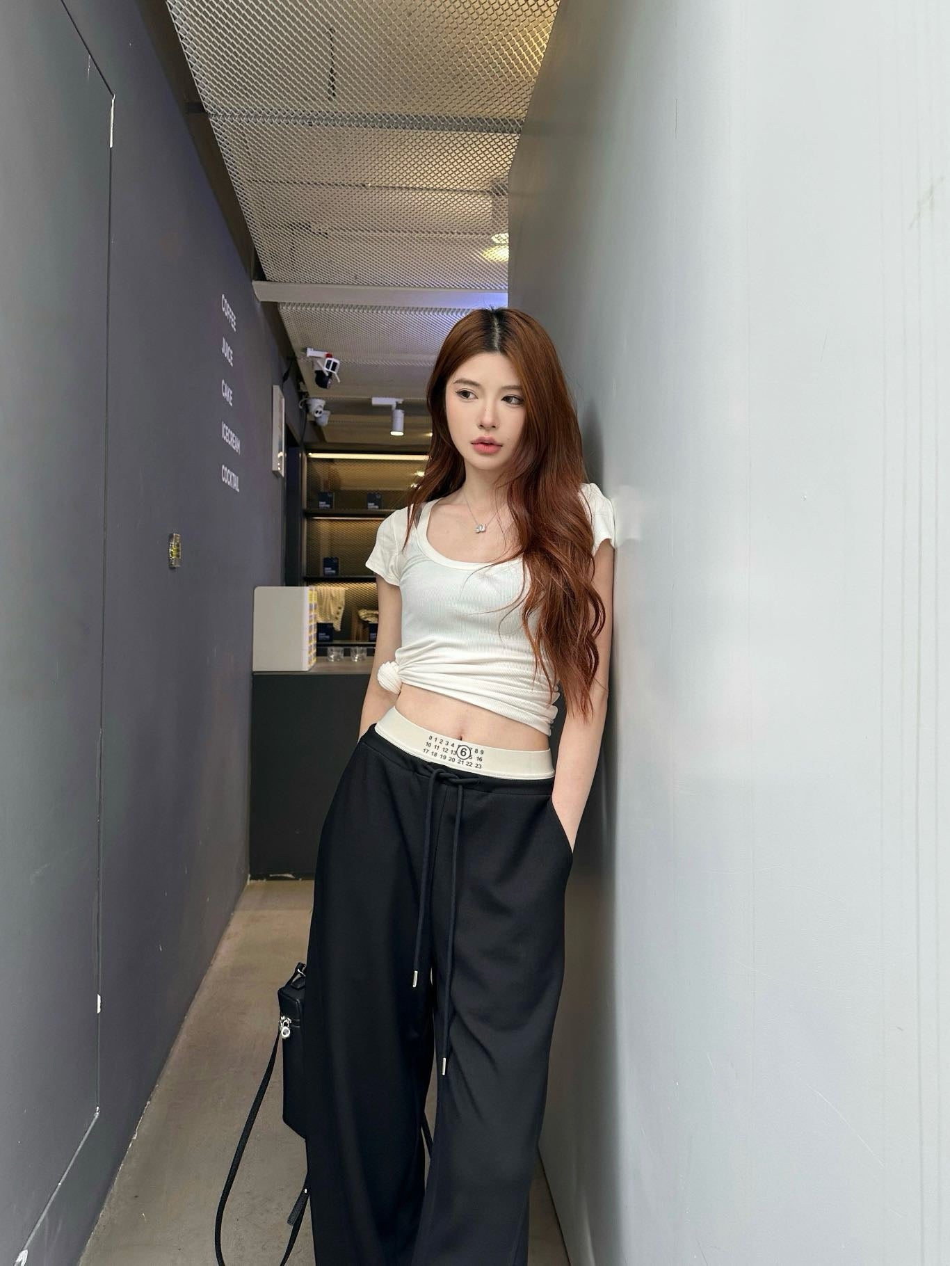 MMargi* 25ss elastic waist pants