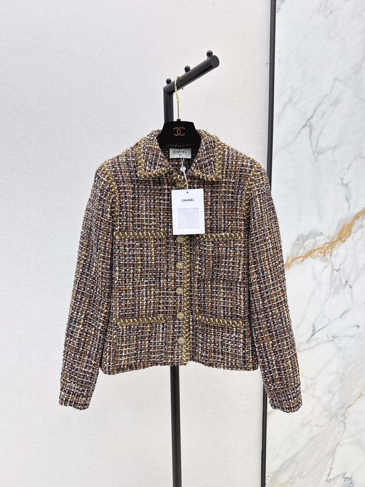 C*nel 25ss Woven woolen jacket