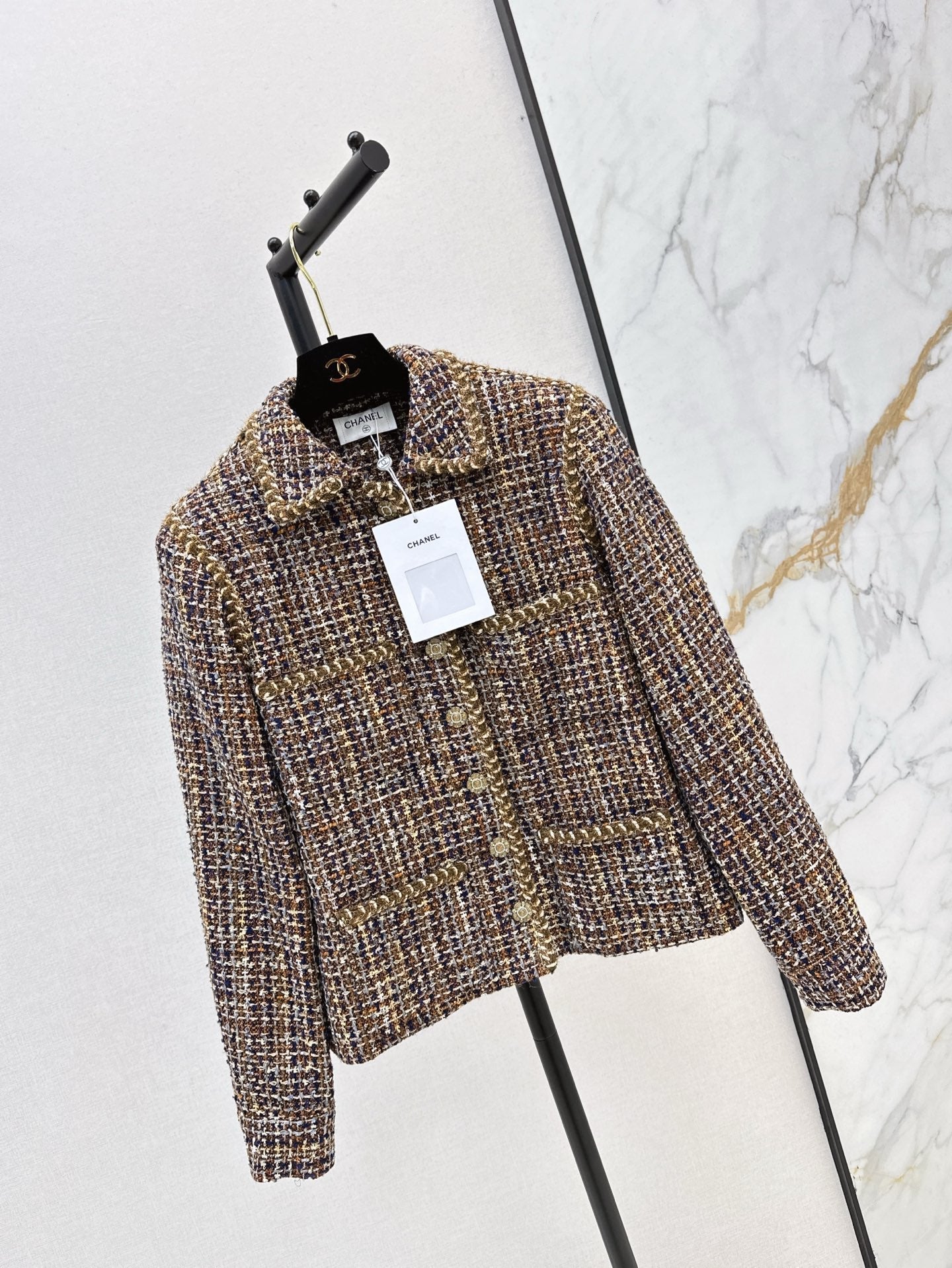 C*nel 25ss Woven woolen jacket