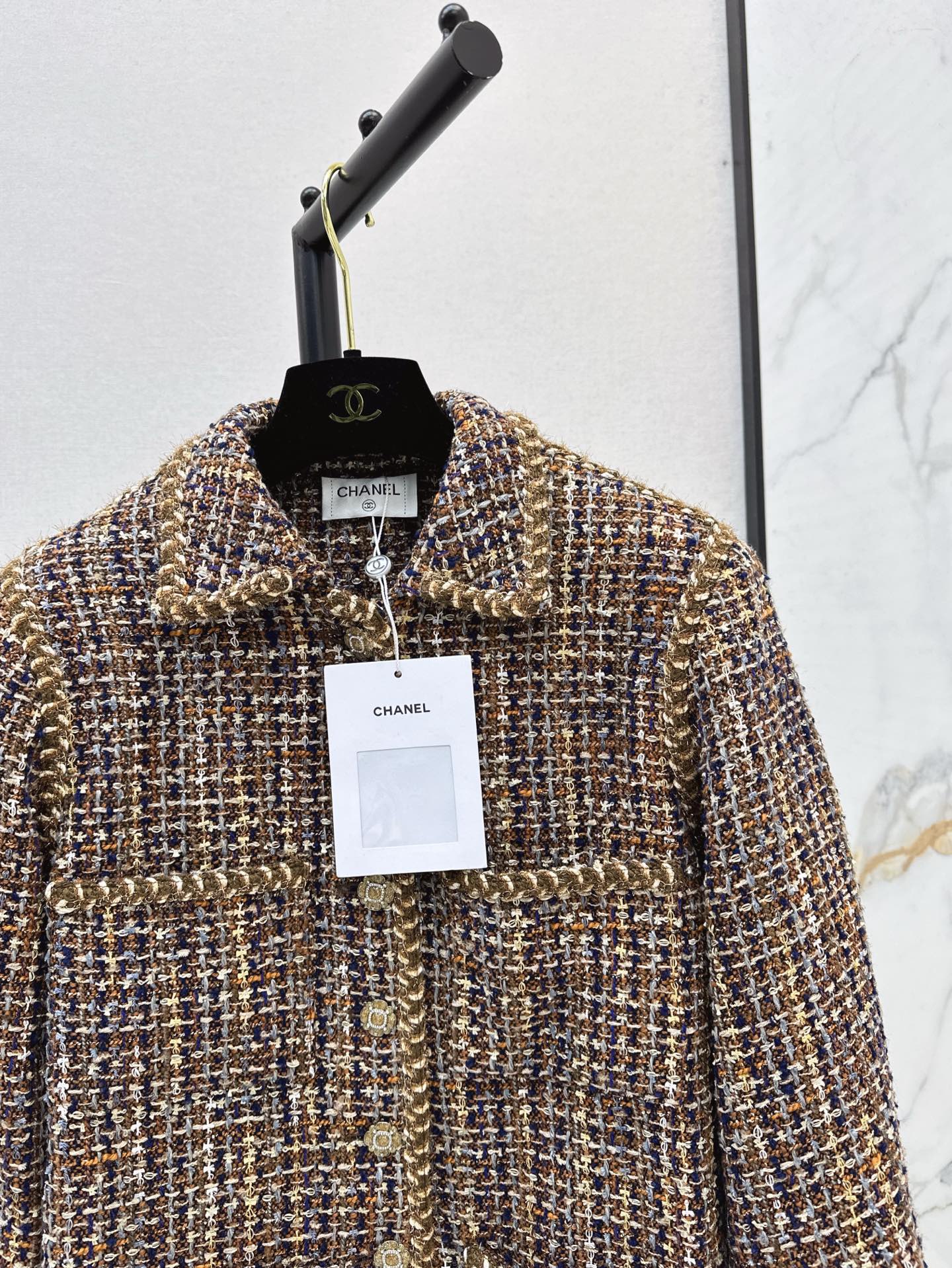 C*nel 25ss Woven woolen jacket