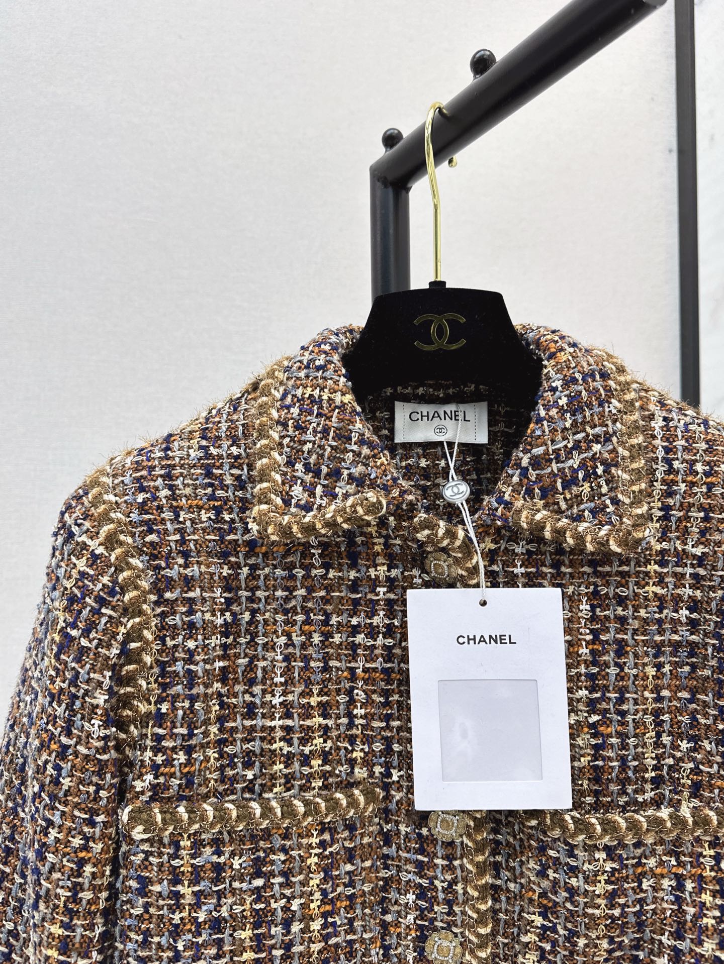 C*nel 25ss Woven woolen jacket