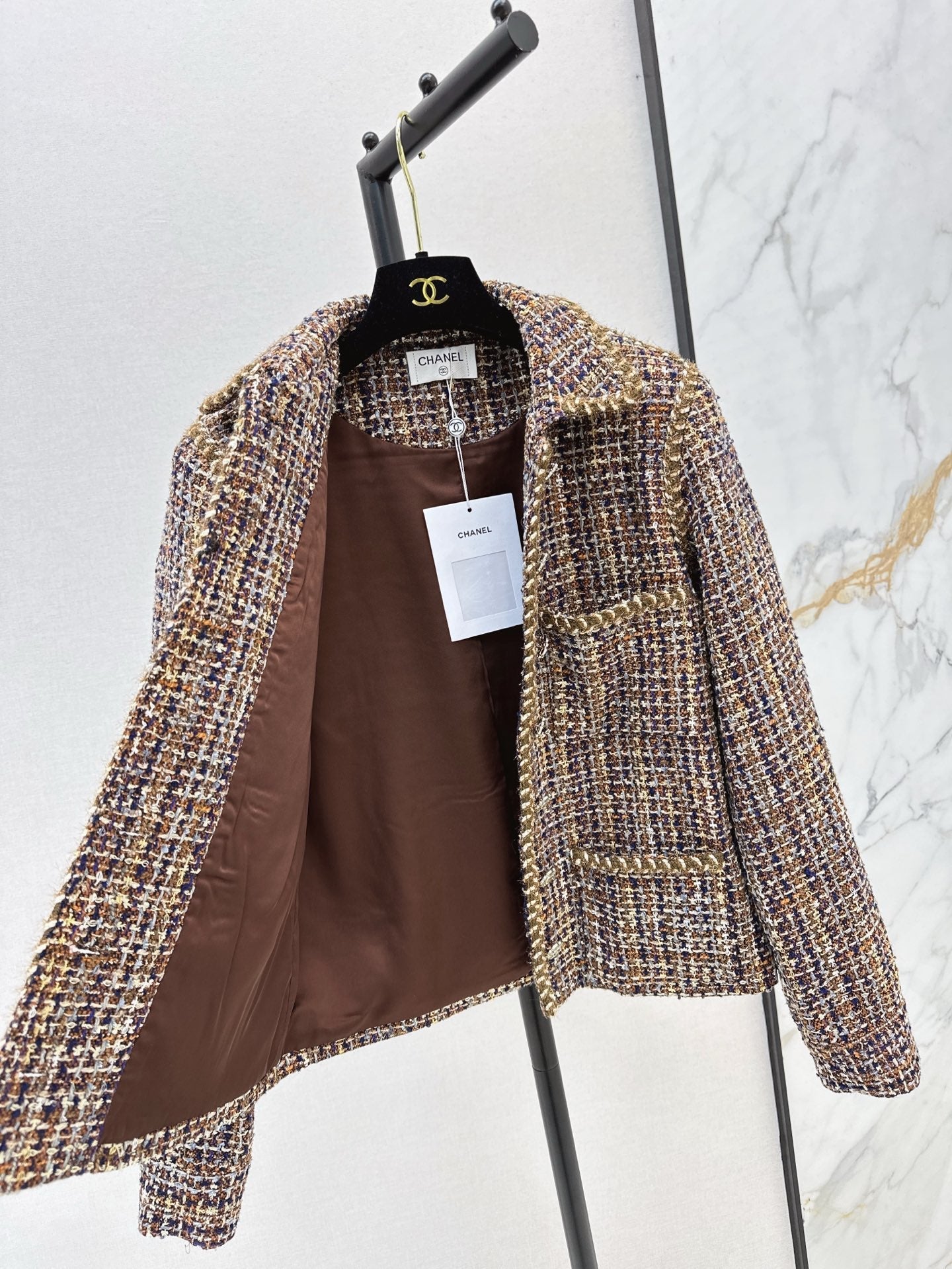 C*nel 25ss Woven woolen jacket