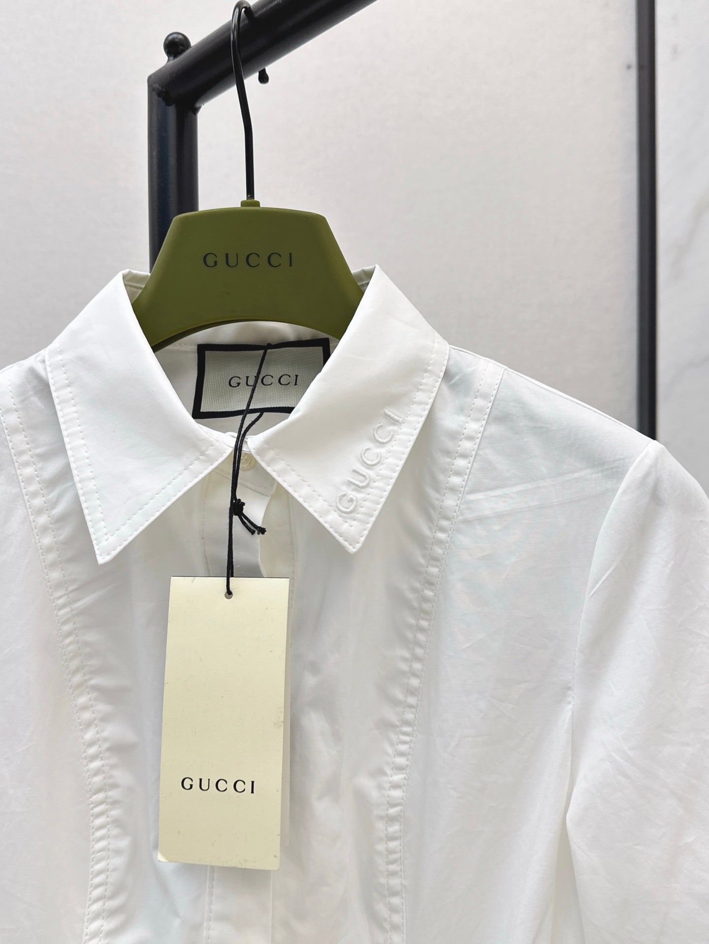 Gu* 25ss Waist shirt dress