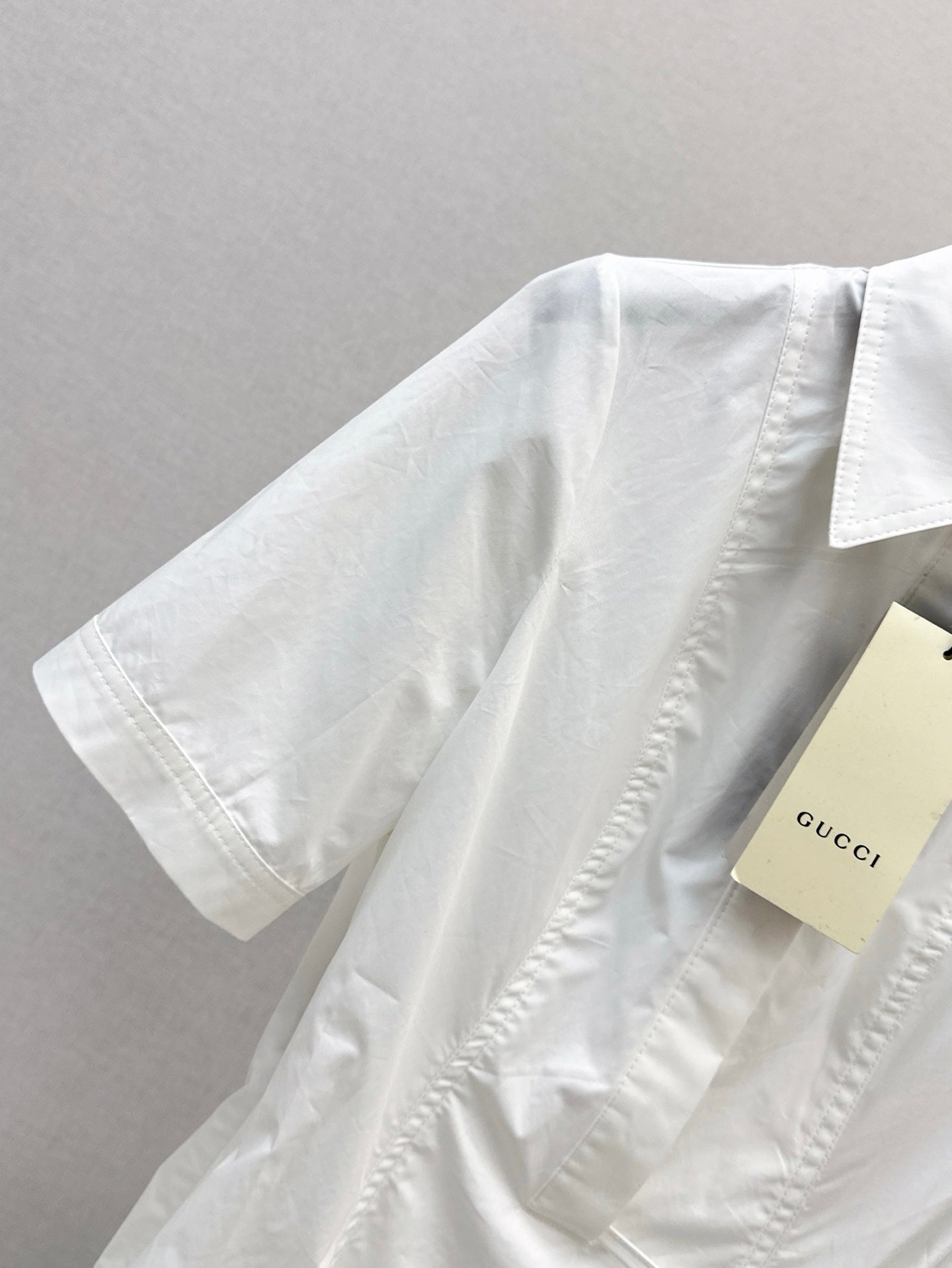 Gu* 25ss Waist shirt dress