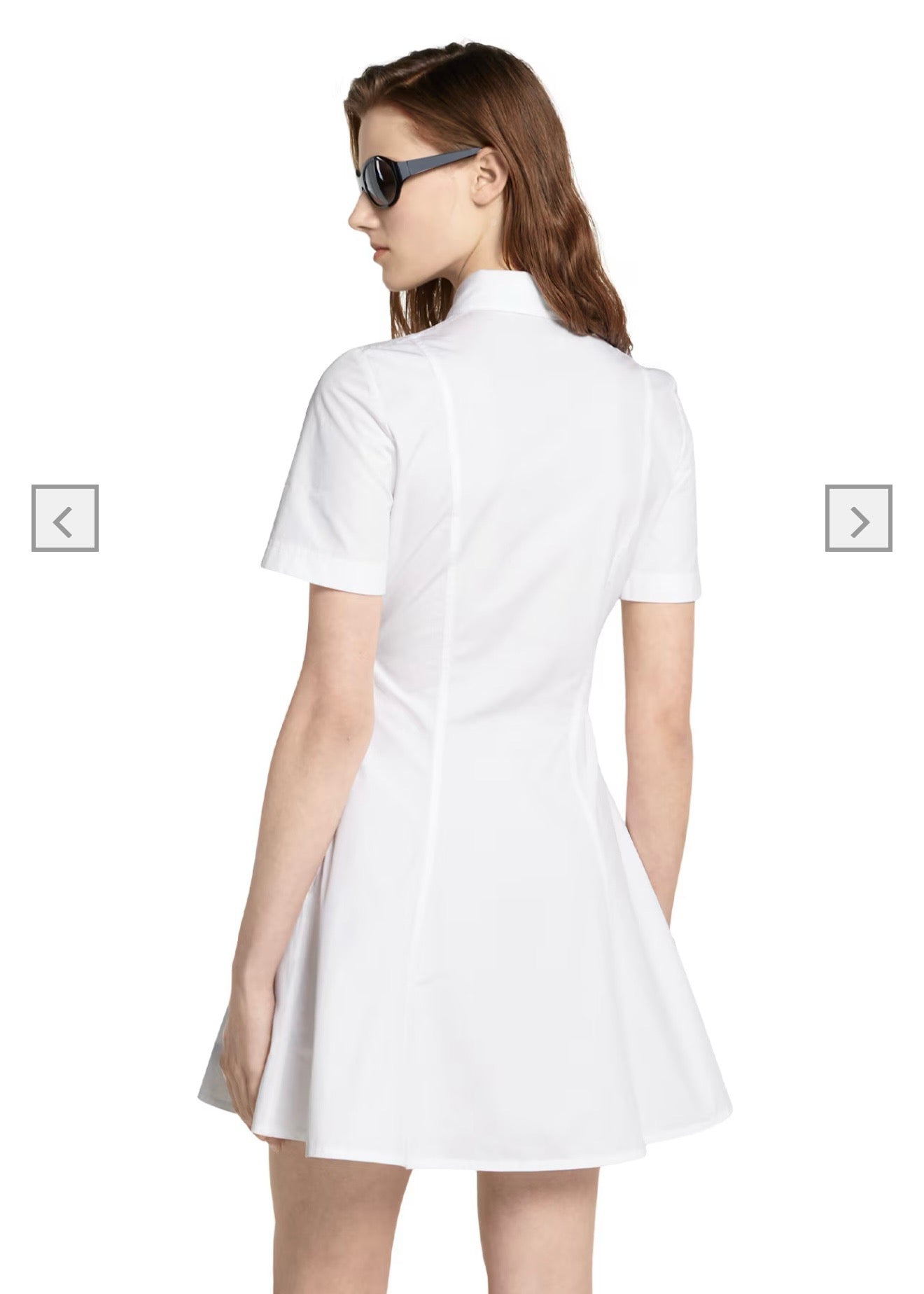 Gu* 25ss Waist shirt dress
