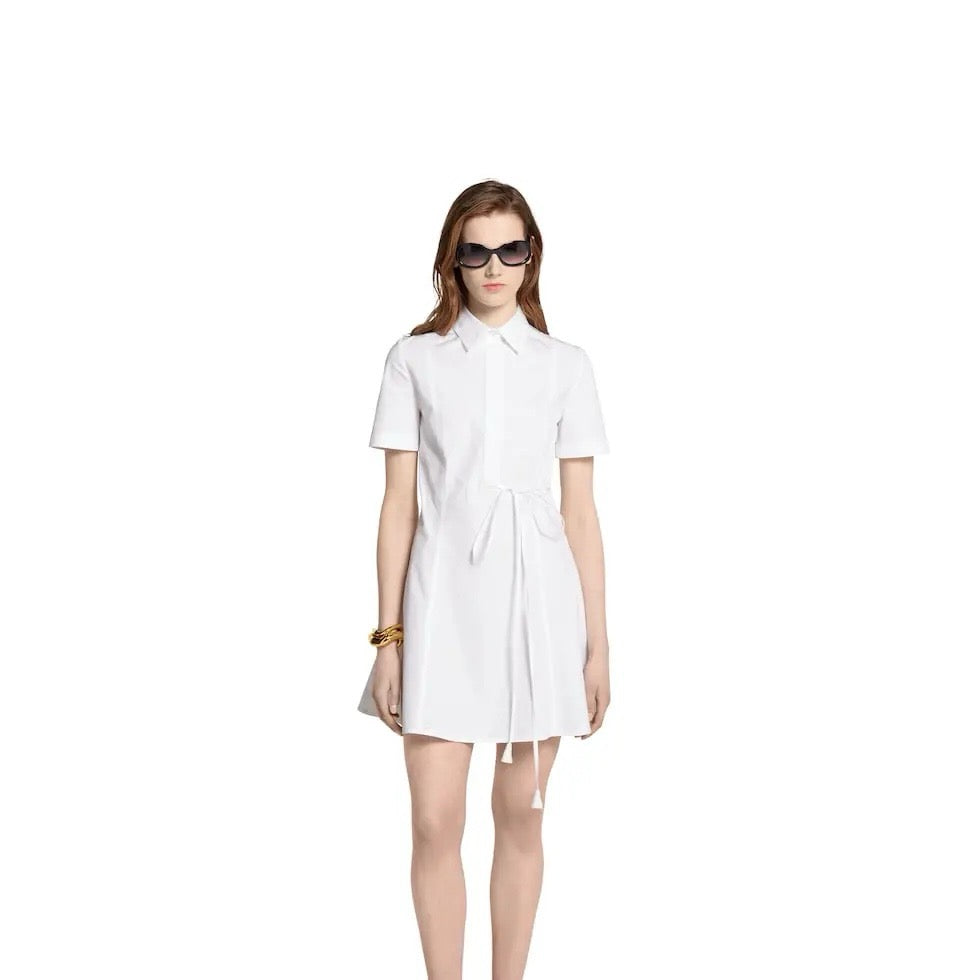 Gu* 25ss Waist shirt dress