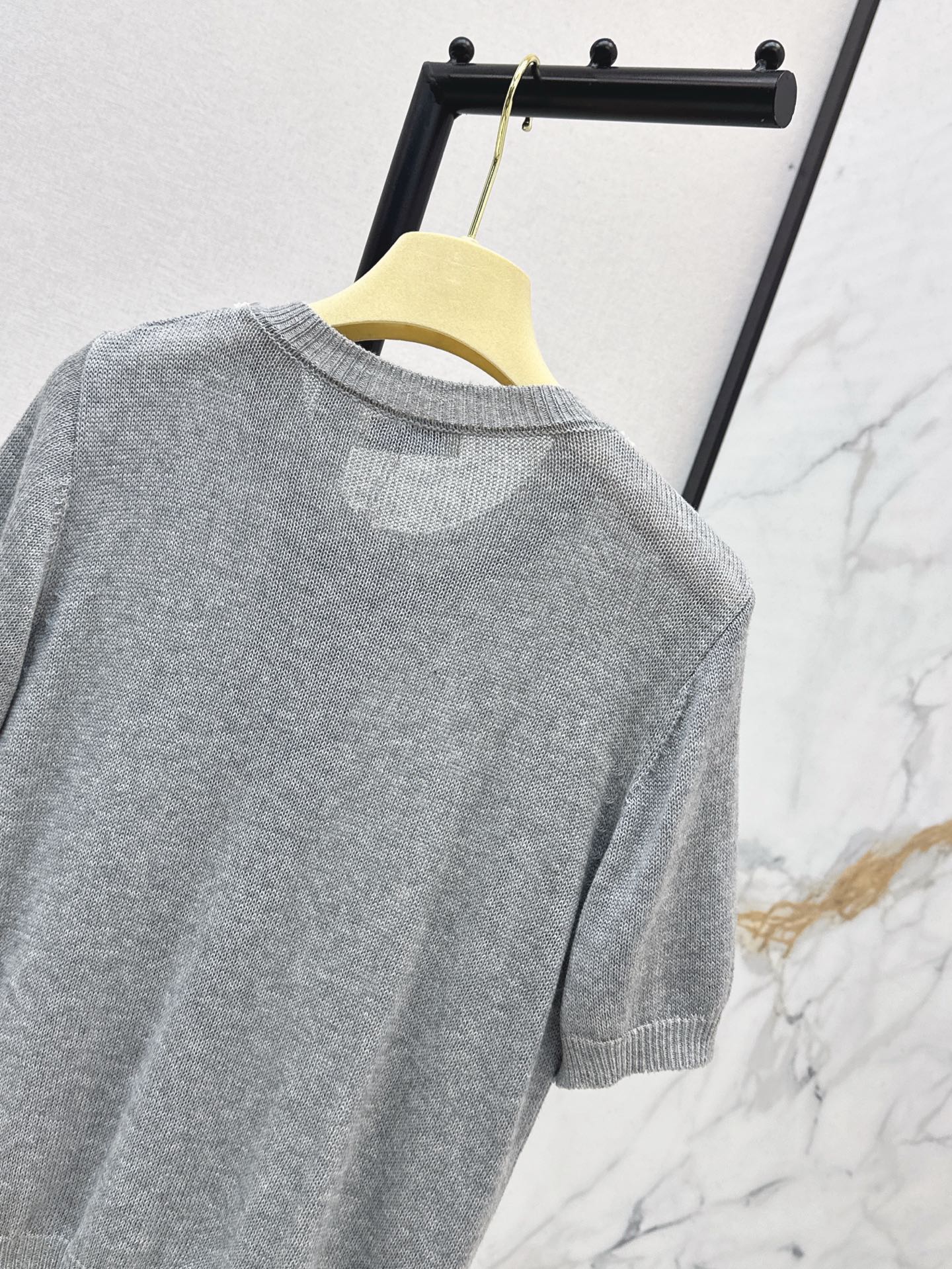 M*u 25ss cotton Knitted cardigan