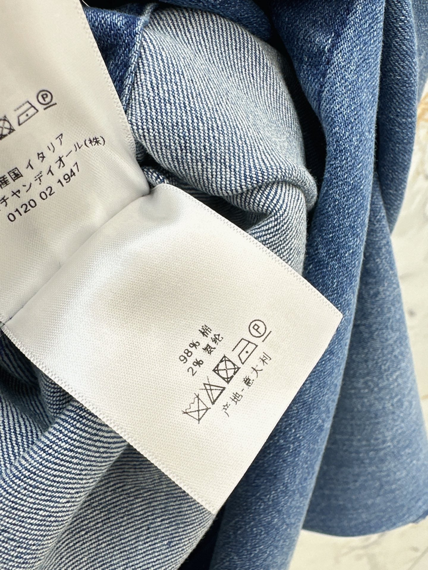 D*r 25ss Mid-Length Asymmetric Denim Dress