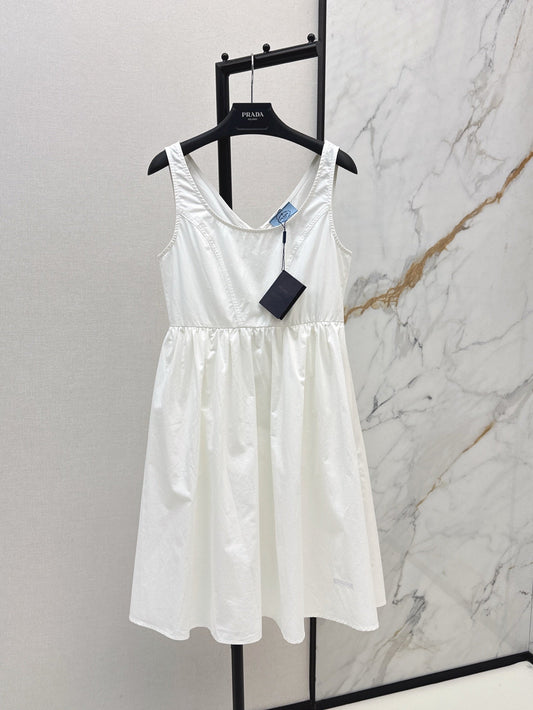 Pra* 25ss Cotton canvas dress