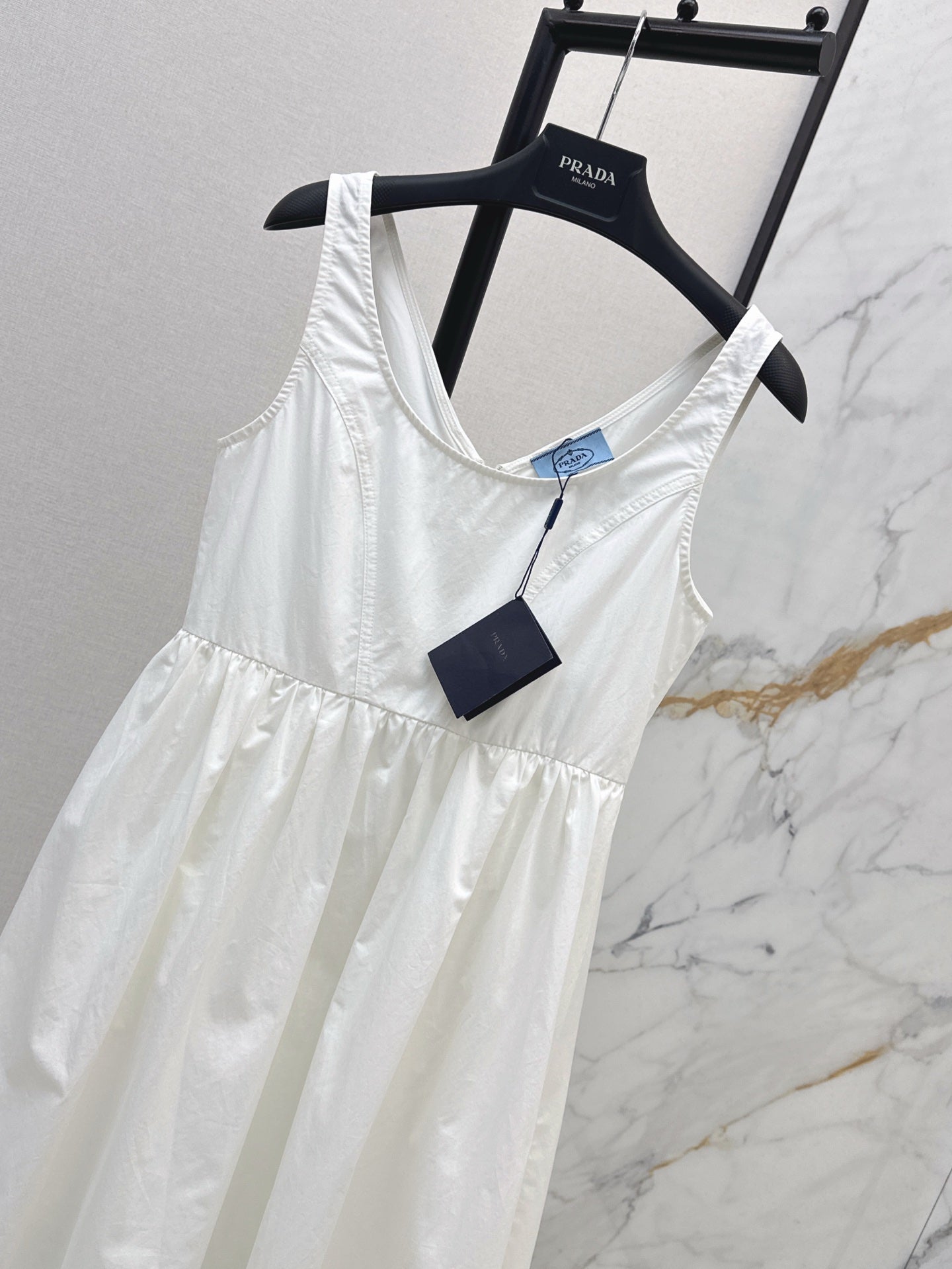 Pra* 25ss Cotton canvas dress