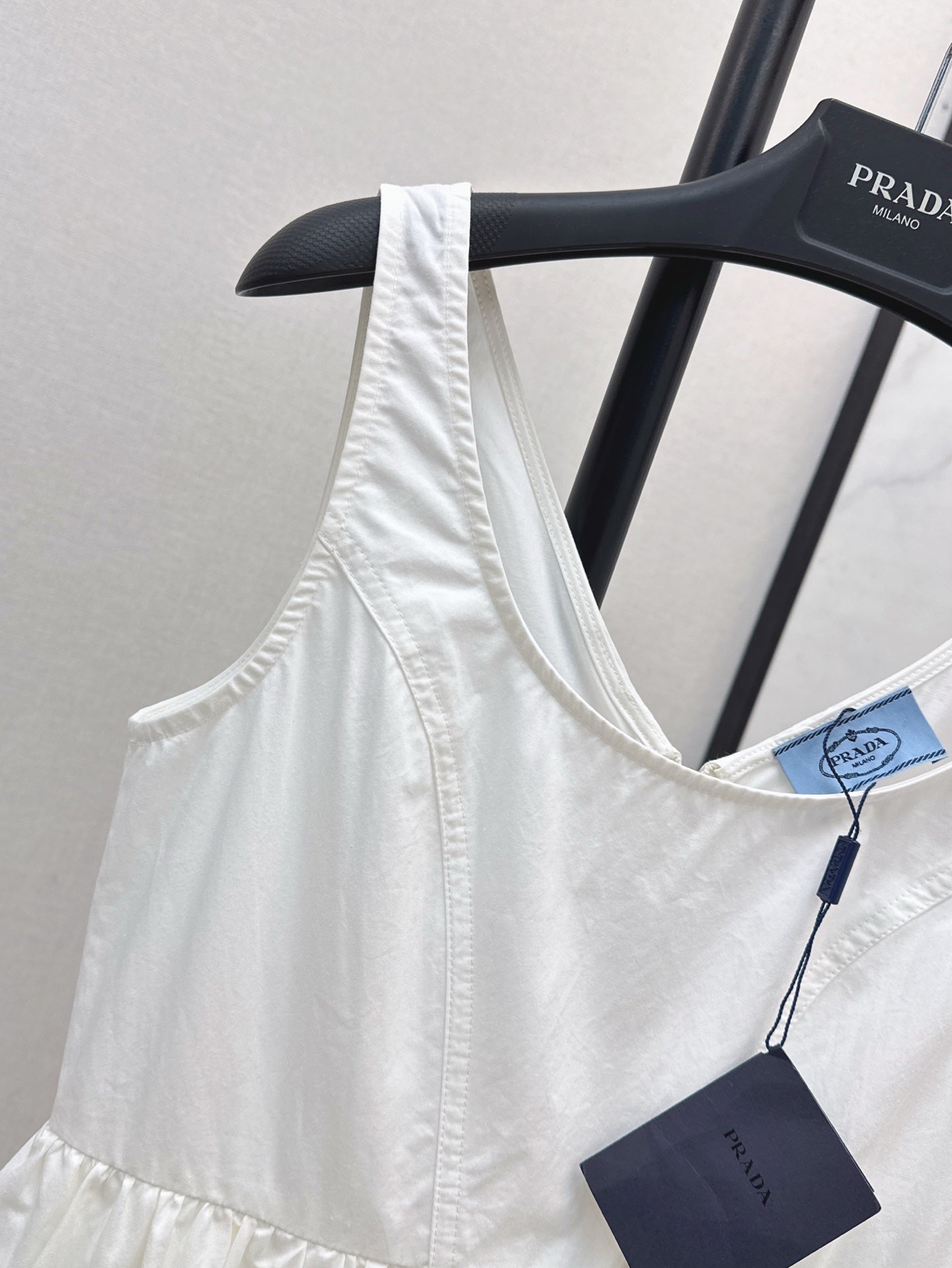 Pra* 25ss Cotton canvas dress