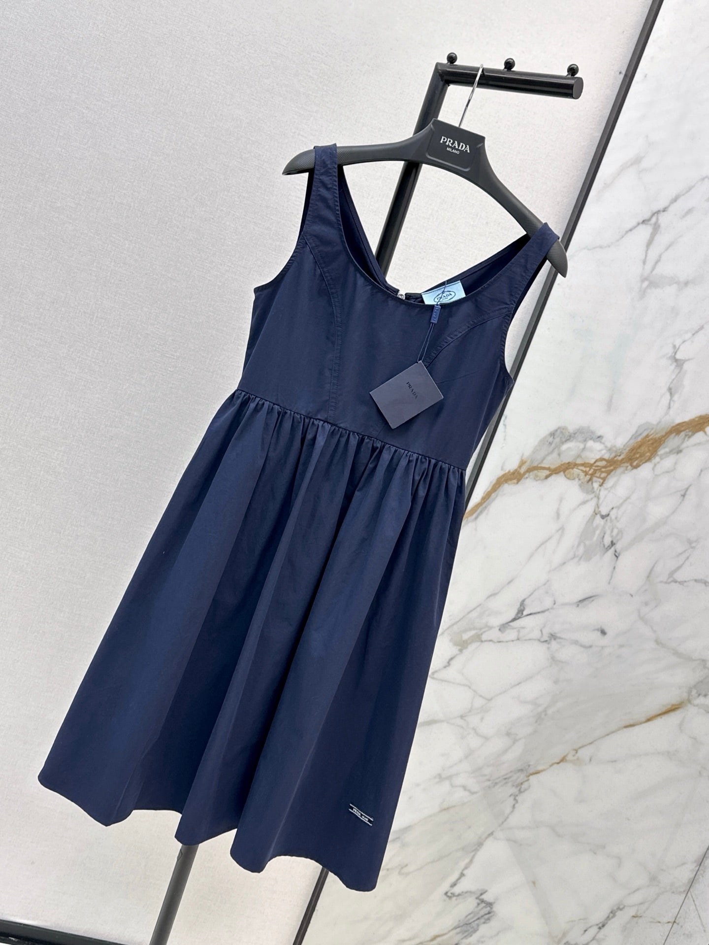 Pra* 25ss Cotton canvas dress