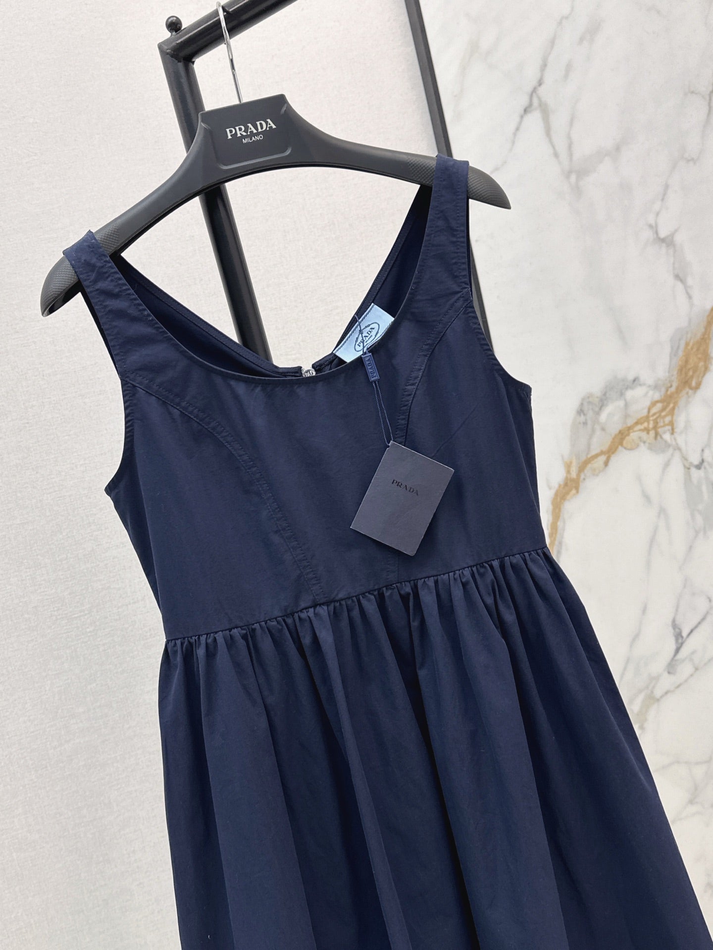 Pra* 25ss Cotton canvas dress