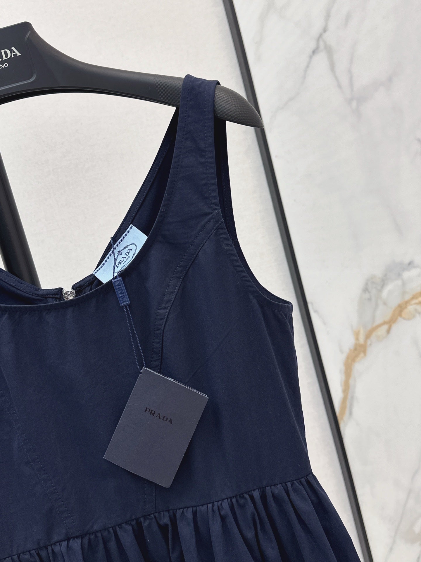 Pra* 25ss Cotton canvas dress