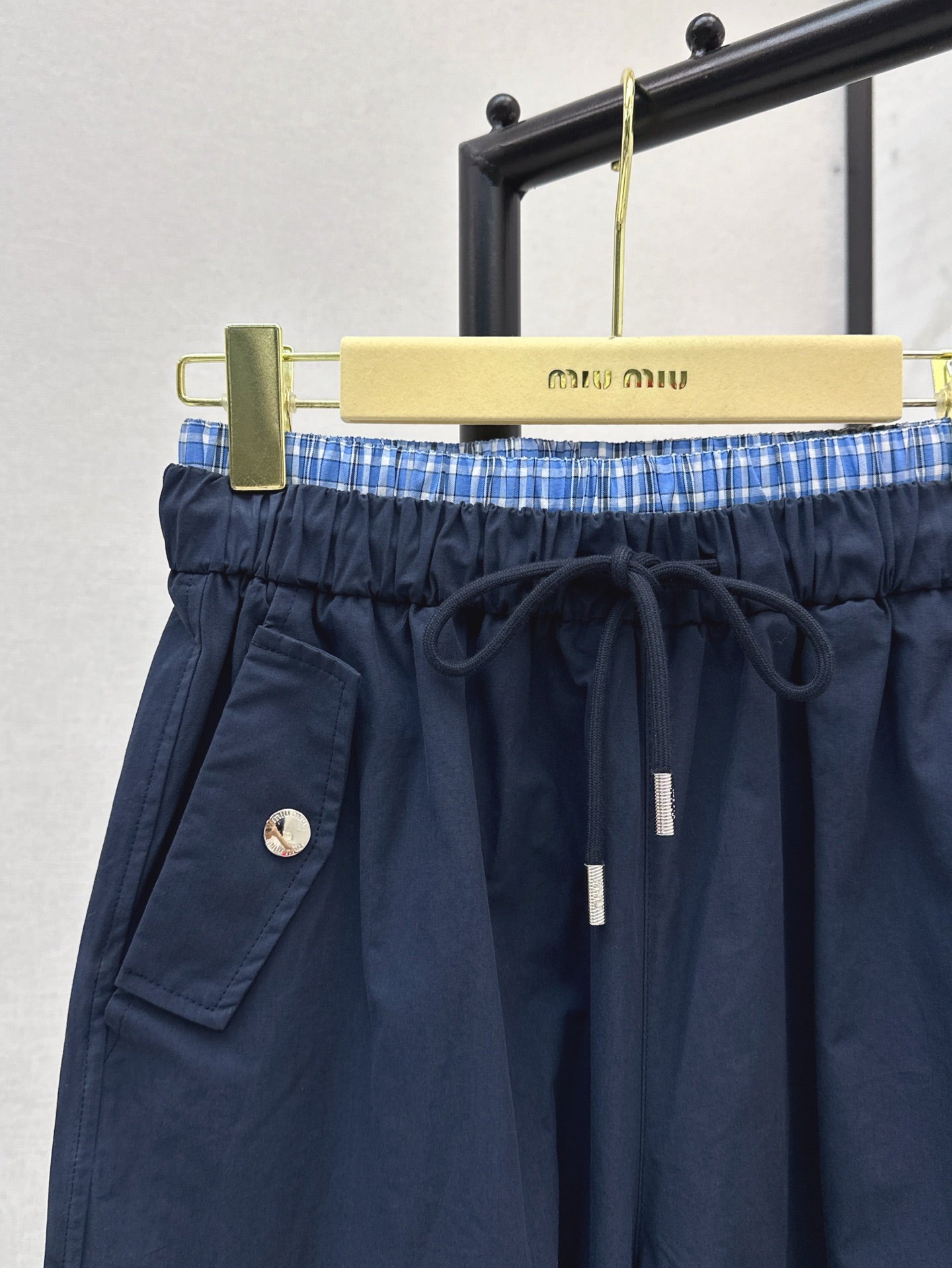 M*u 25ss cotton wide-leg  cargo pants