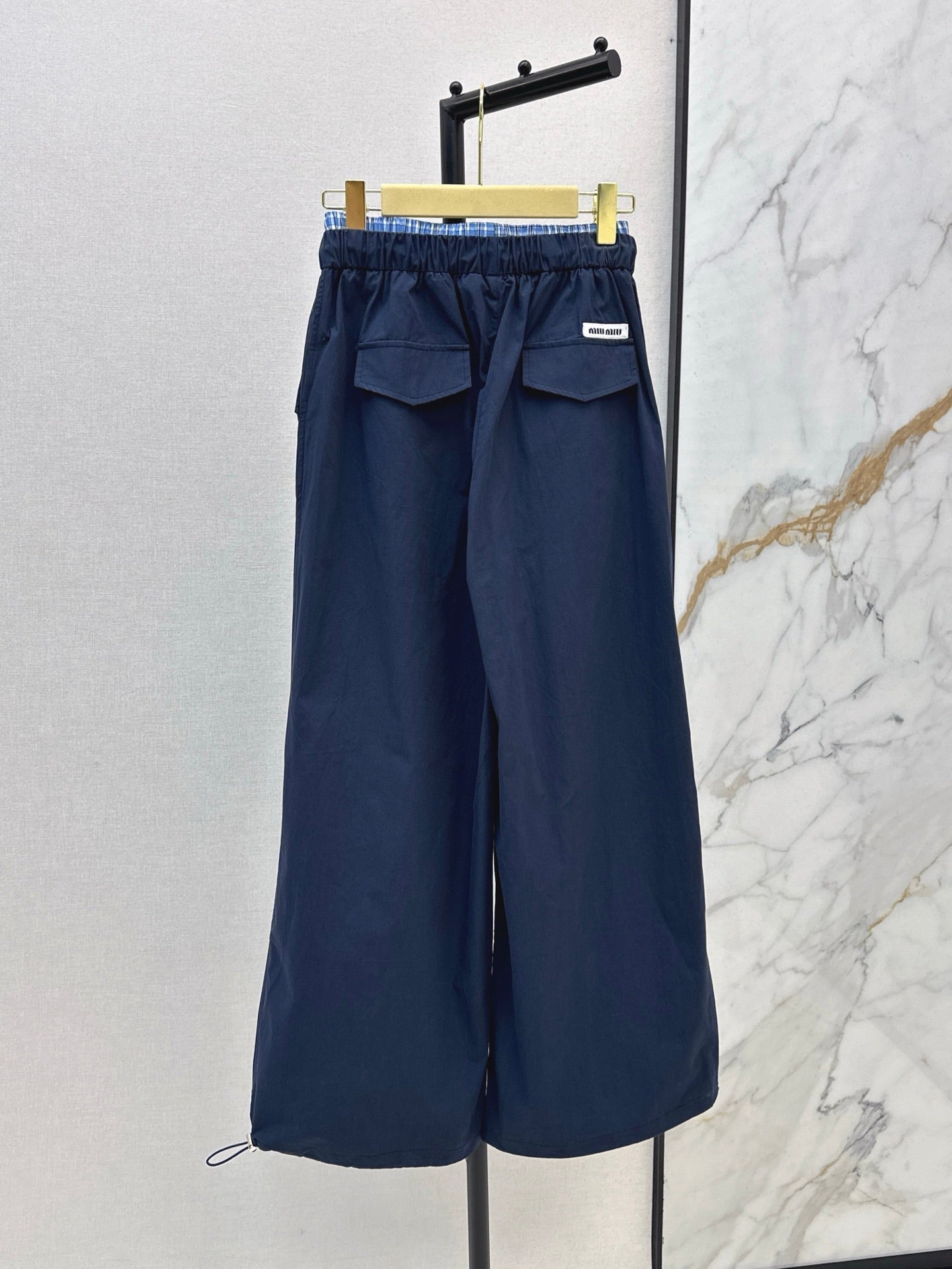 M*u 25ss cotton wide-leg  cargo pants