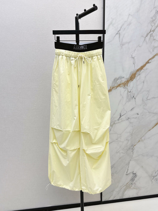 MMargi* 25ss cotton wide-leg  cargo pants