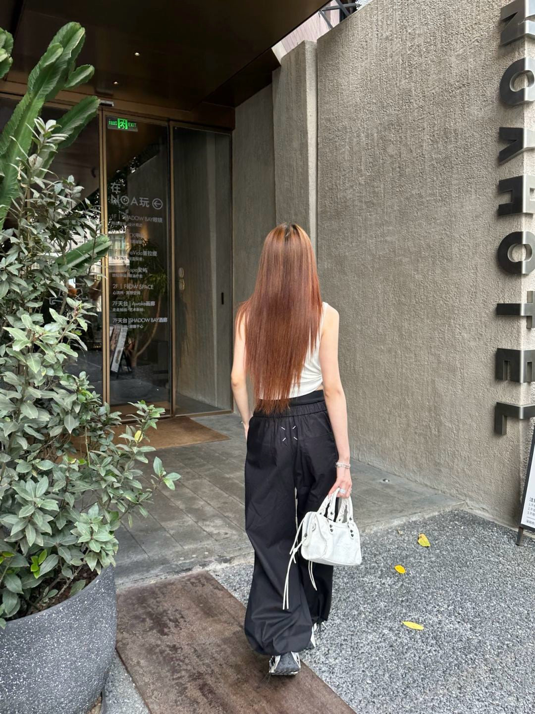 MMargi* 25ss cotton wide-leg  cargo pants