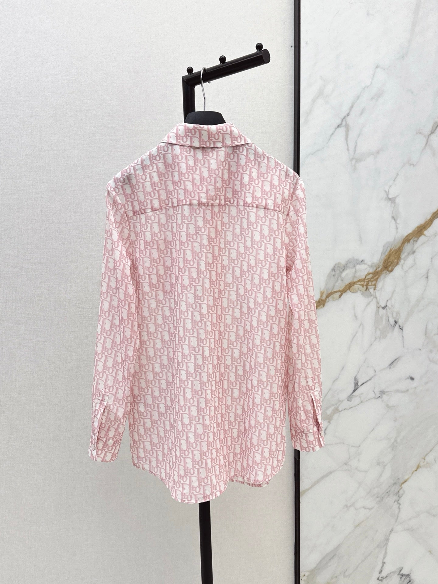 D*r 25ss Oblique printed shirt