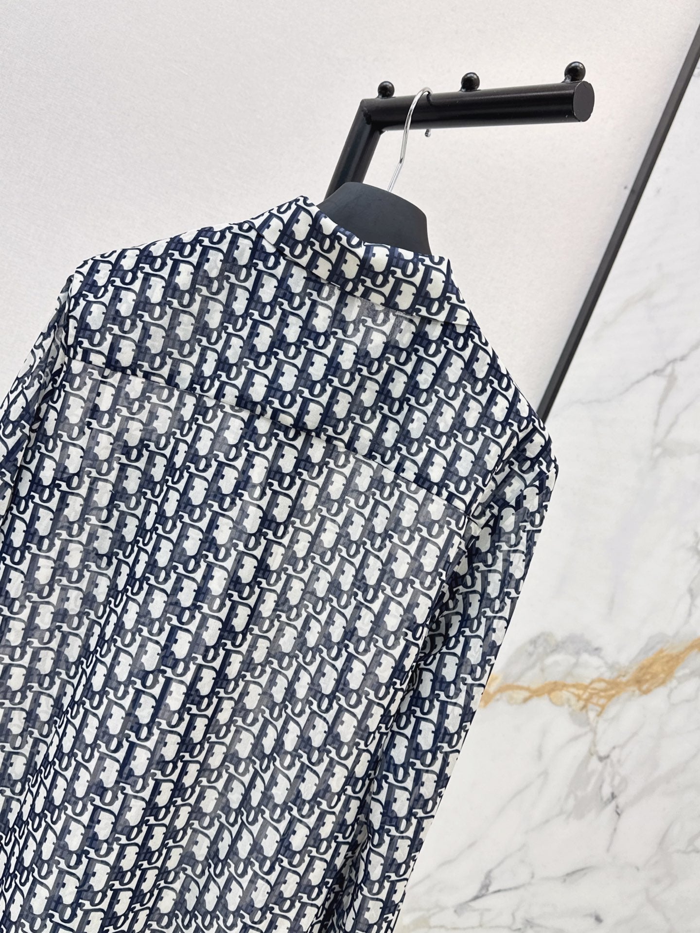 D*r 25ss Oblique printed shirt