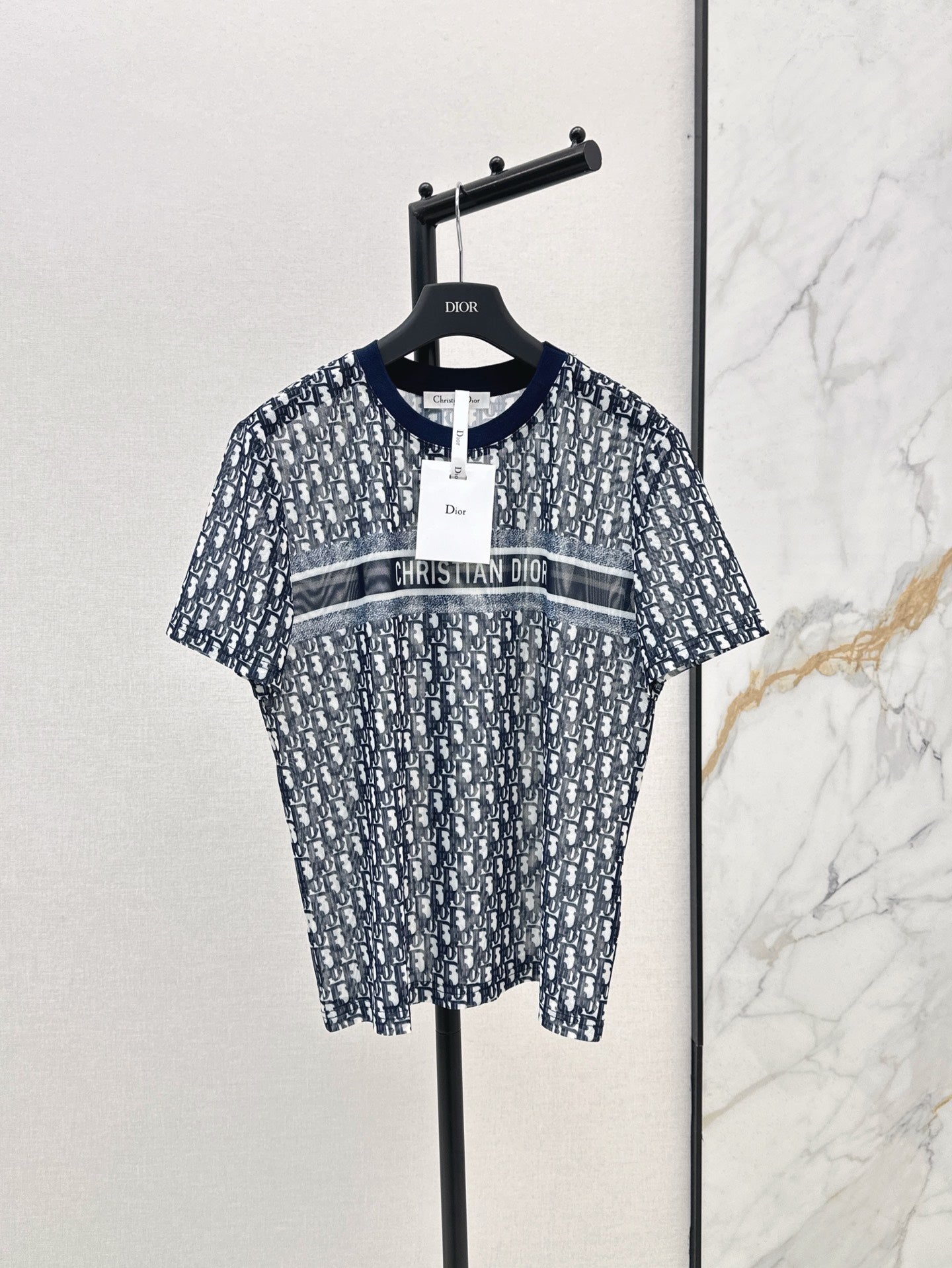 D*r 25ss Oblique printed T-shirt