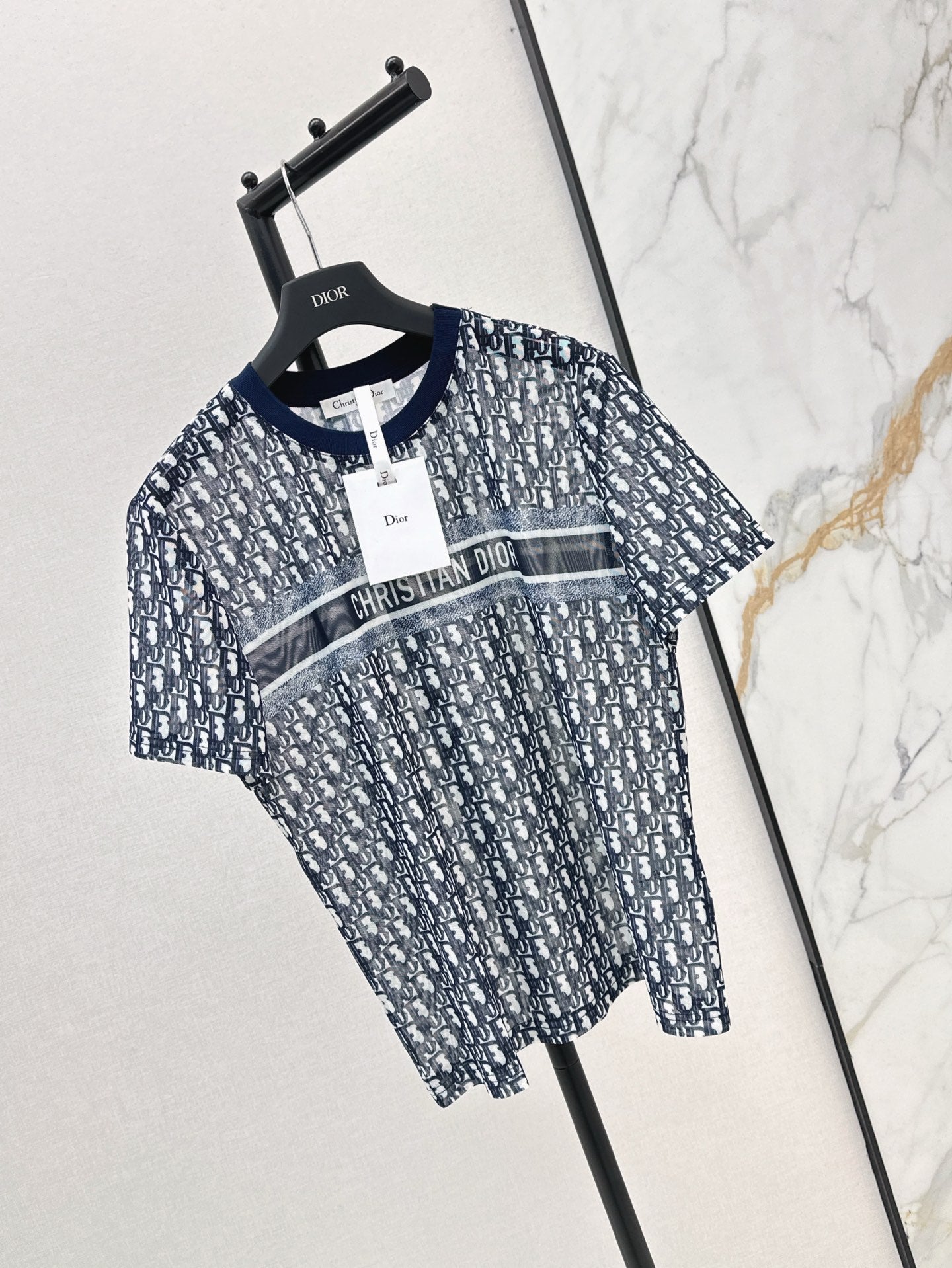 D*r 25ss Oblique printed T-shirt