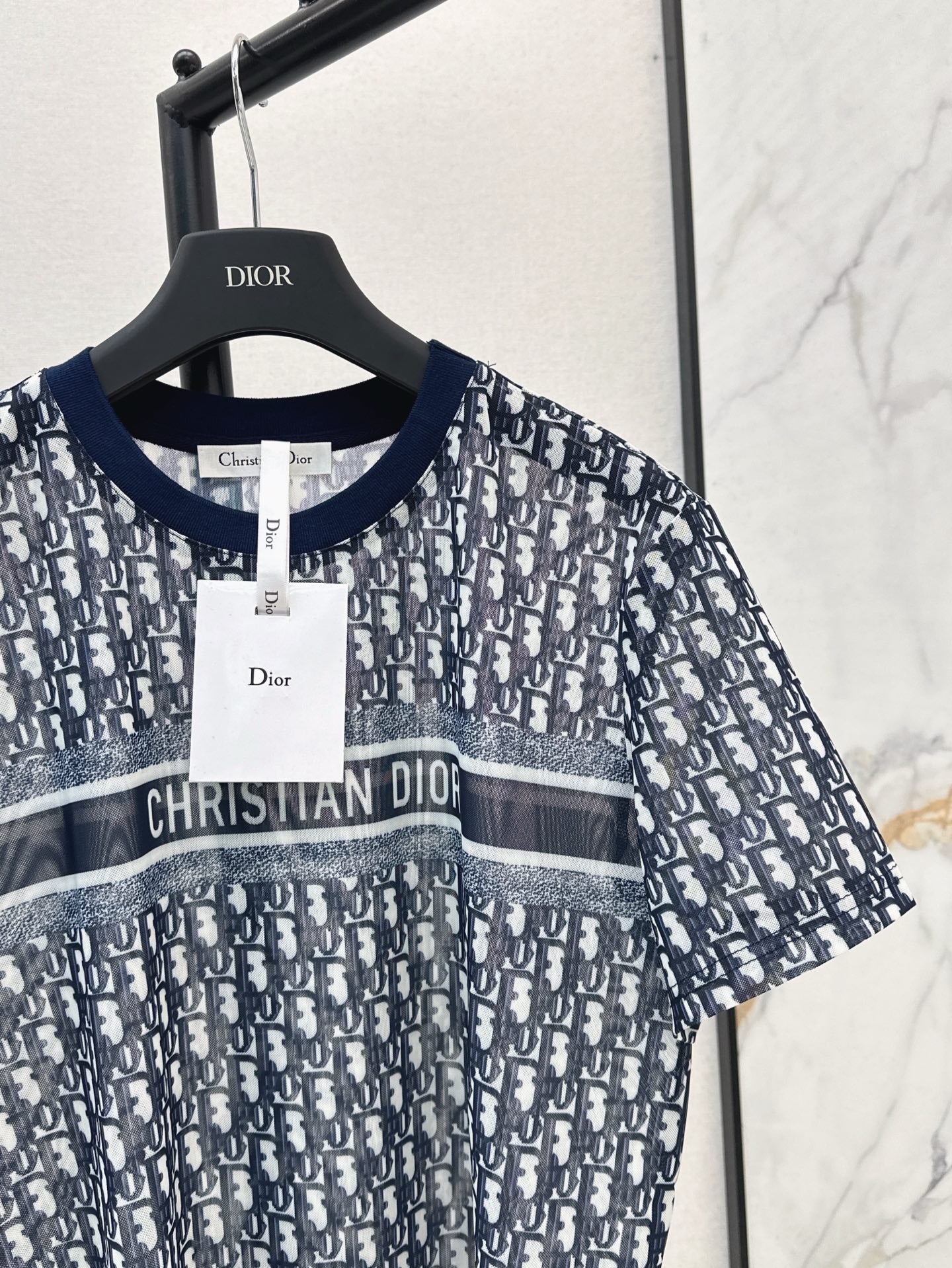 D*r 25ss Oblique printed T-shirt