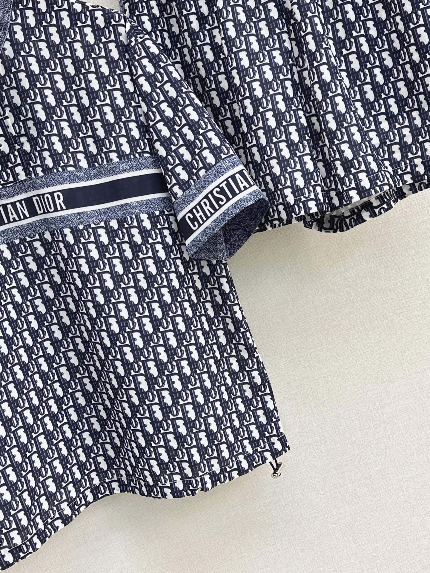 D*r 25ss Oblique printed top + waist shorts set