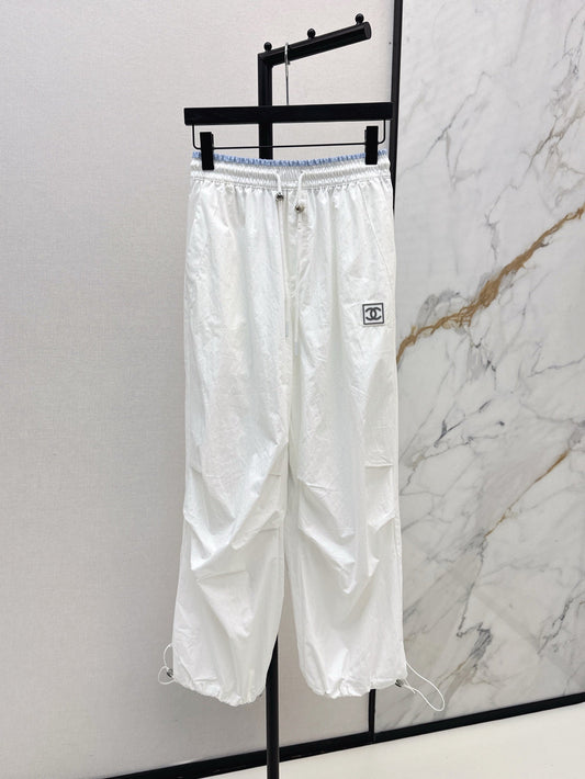 C*nel 25ss cotton wide-leg  cargo pants