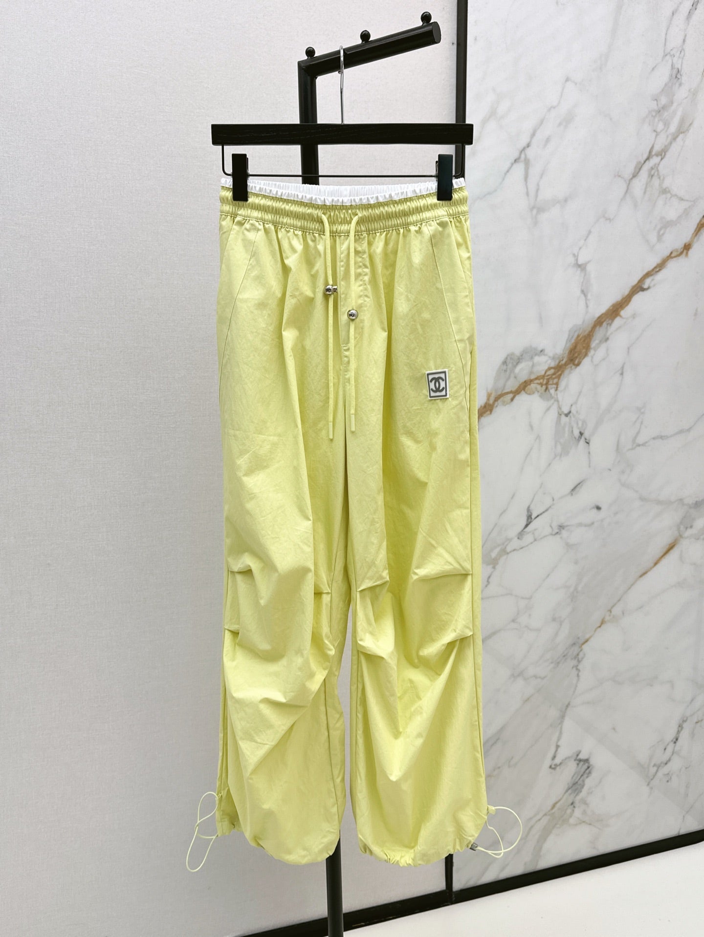 C*nel 25ss cotton wide-leg cargo pants