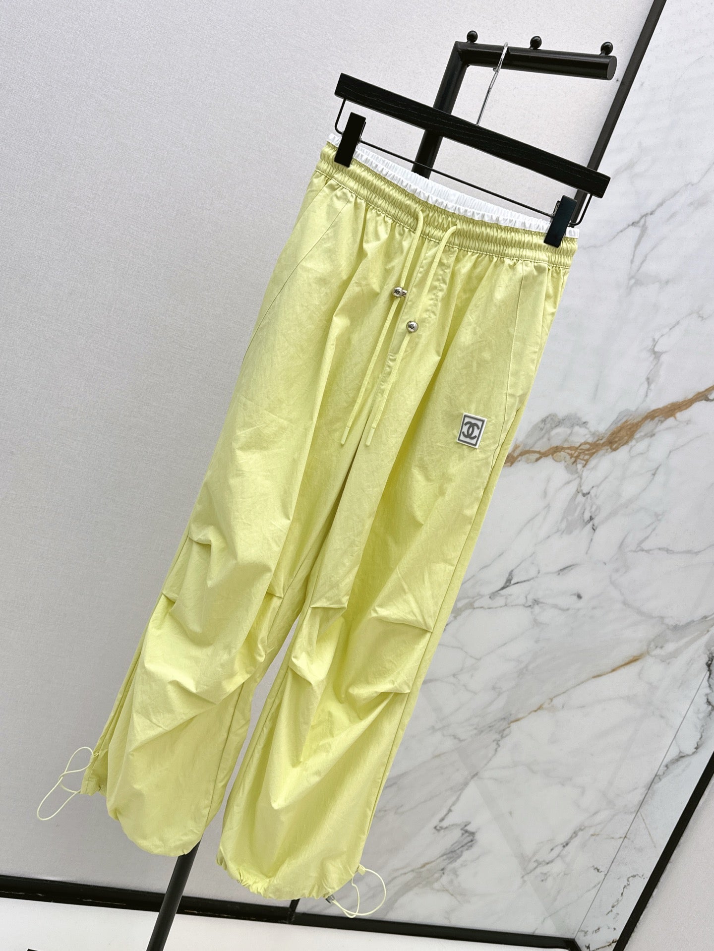 C*nel 25ss cotton wide-leg cargo pants