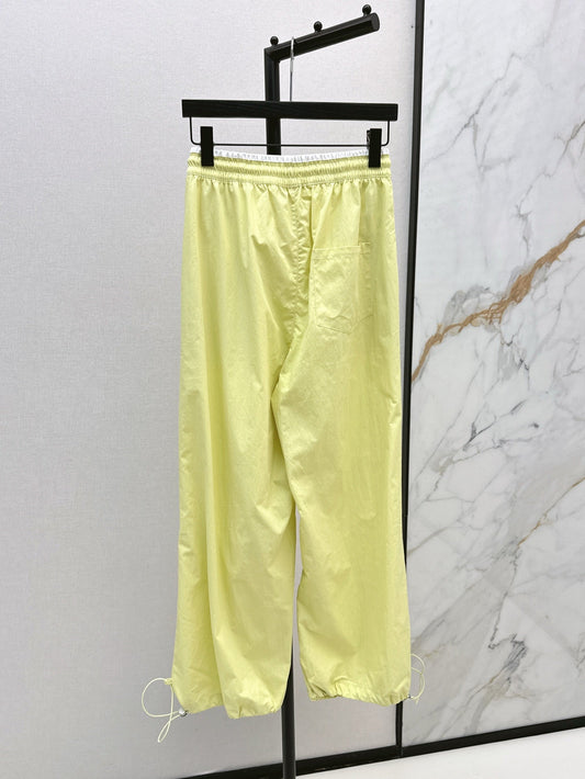 C*nel 25ss cotton wide-leg cargo pants