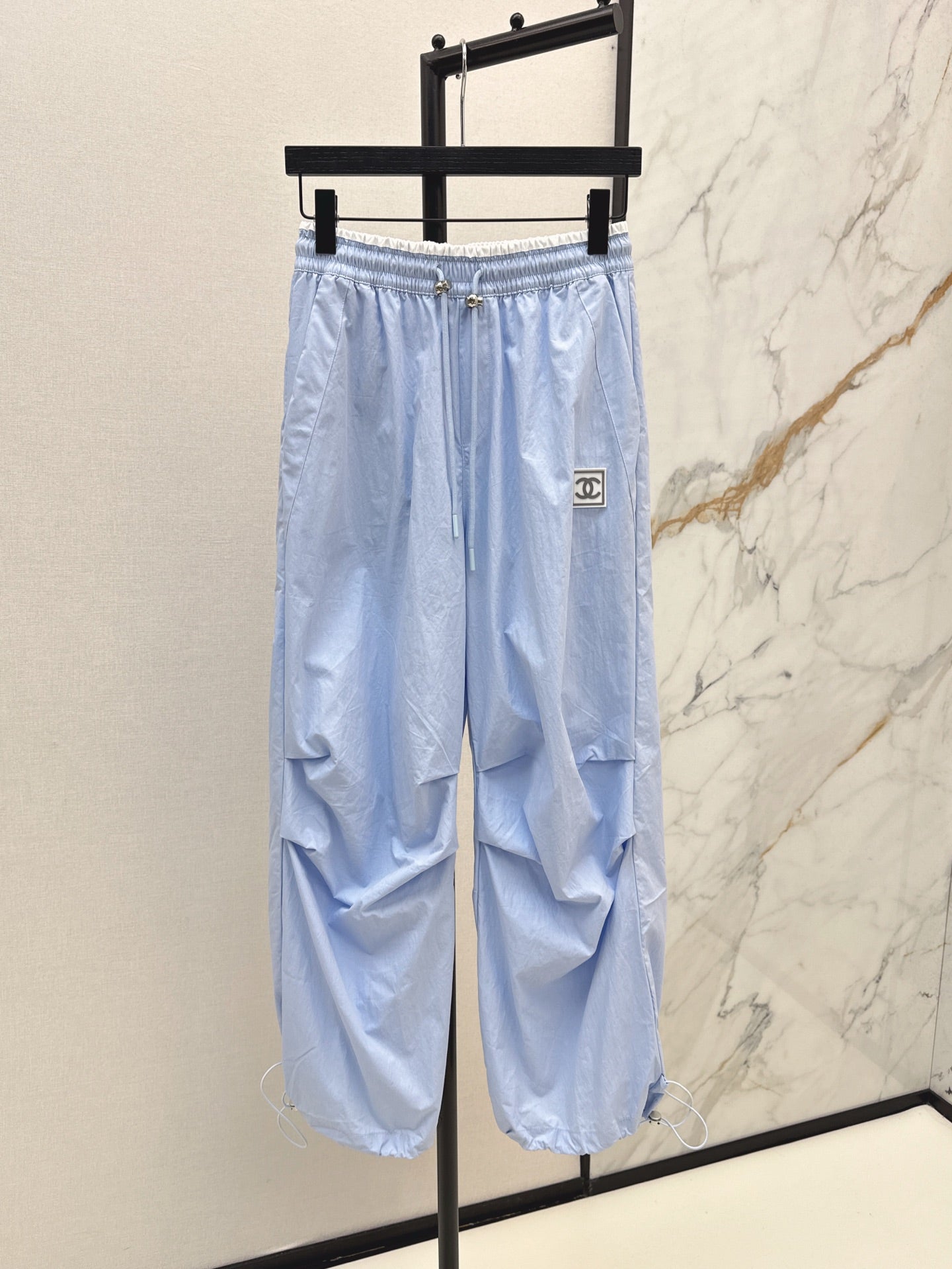 C*nel 25ss cotton wide-leg cargo pants