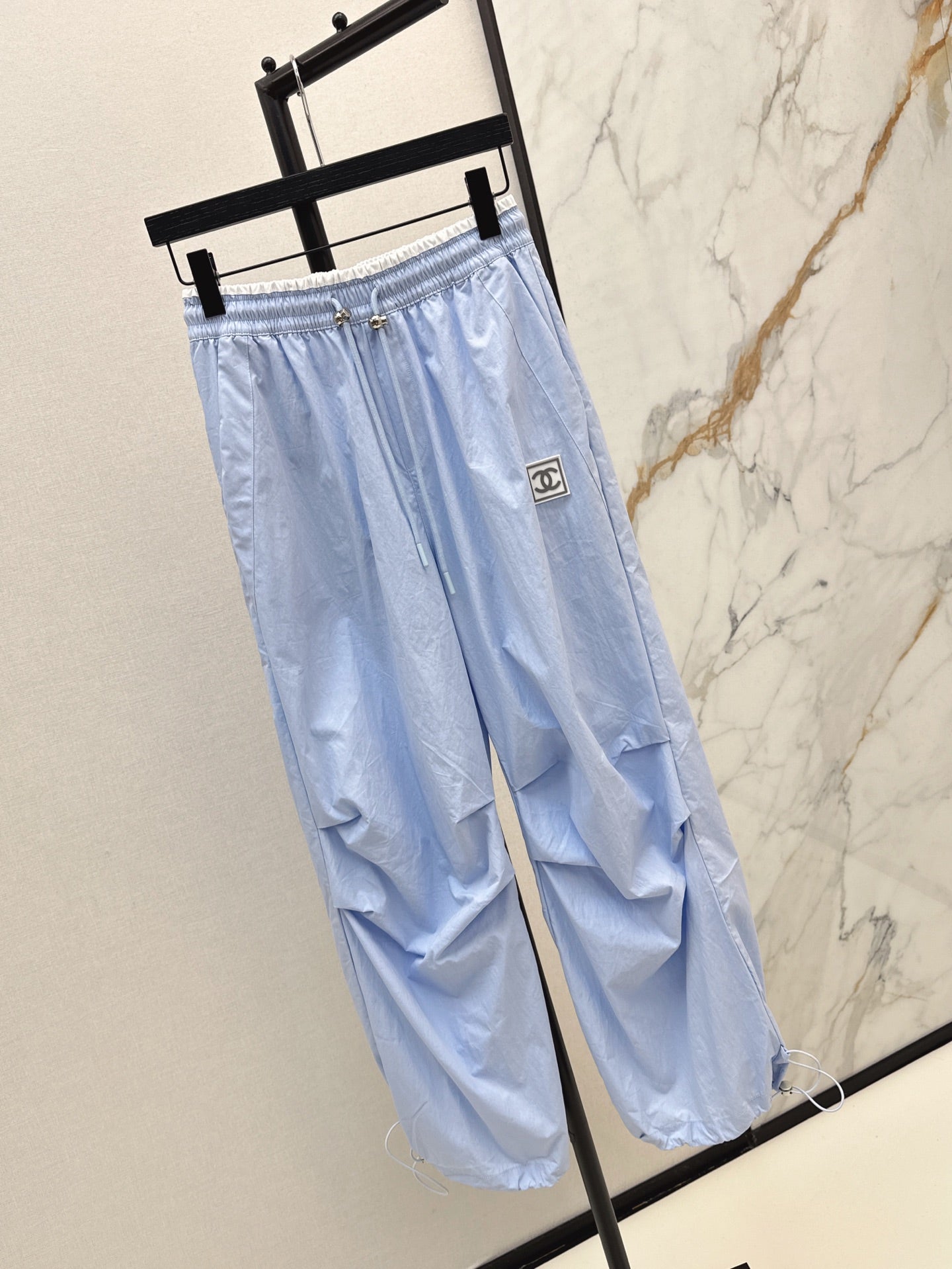 C*nel 25ss cotton wide-leg cargo pants