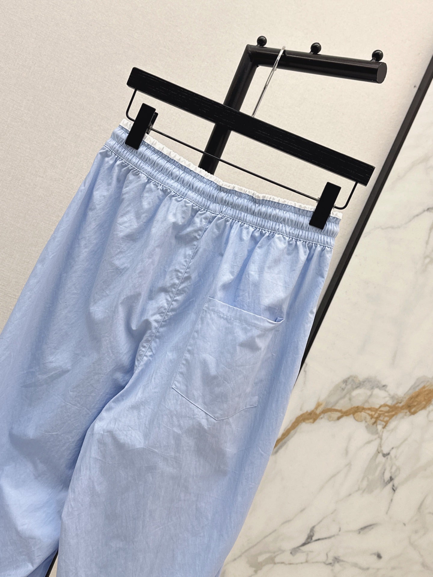 C*nel 25ss cotton wide-leg cargo pants