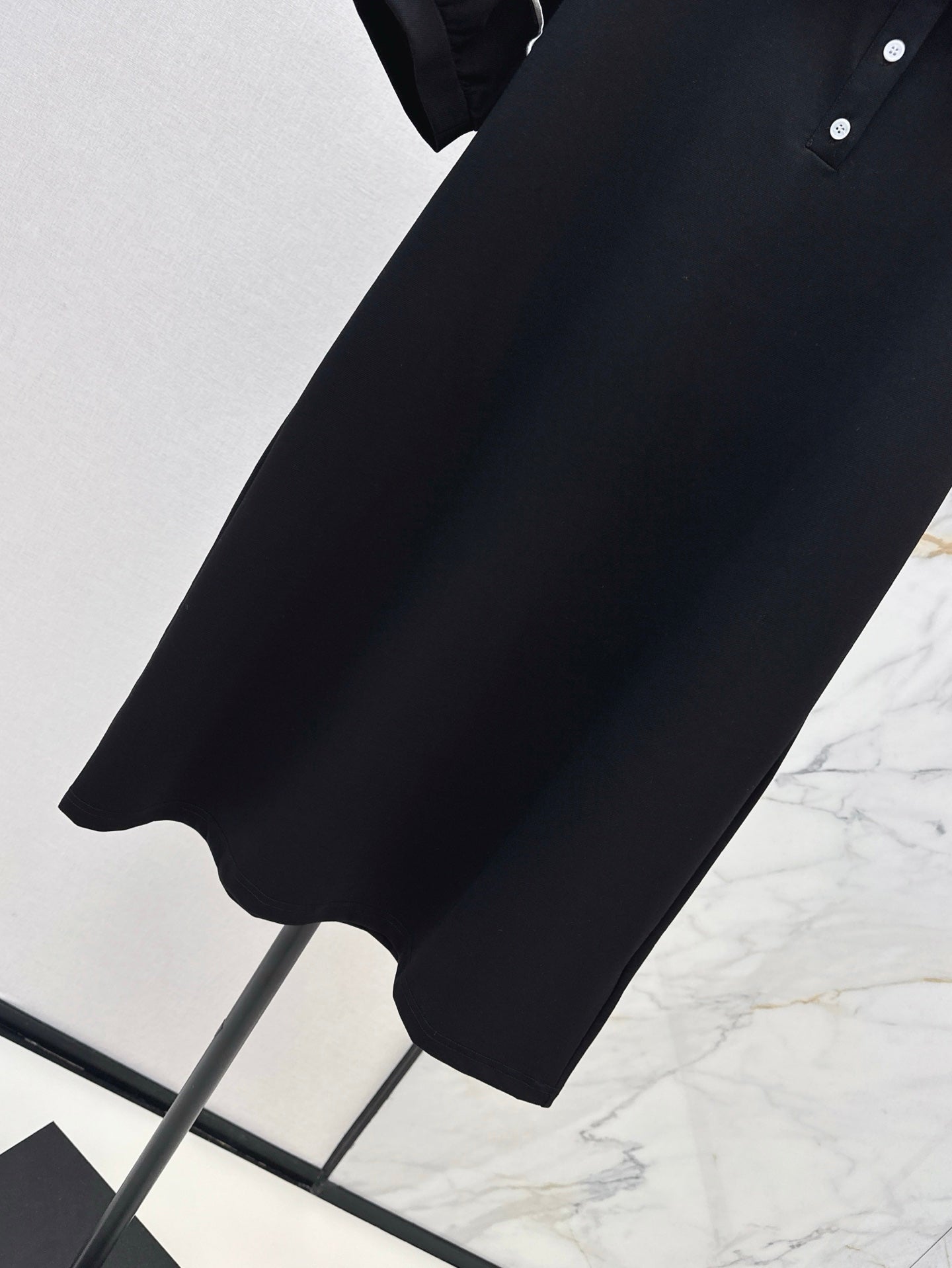 Cel* 25ss embroidered polo dress