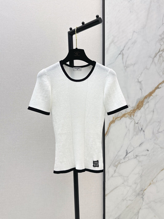 C*nel 25ss colorblock knitted top