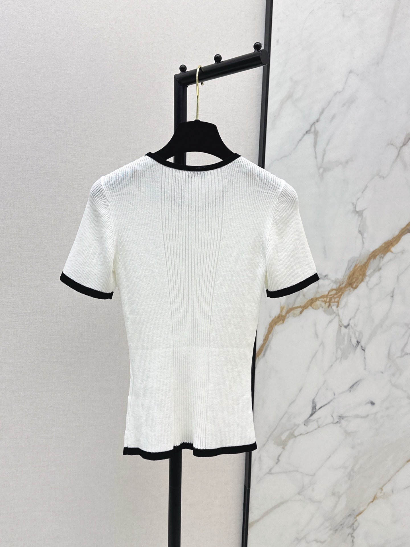 C*nel 25ss colorblock knitted top