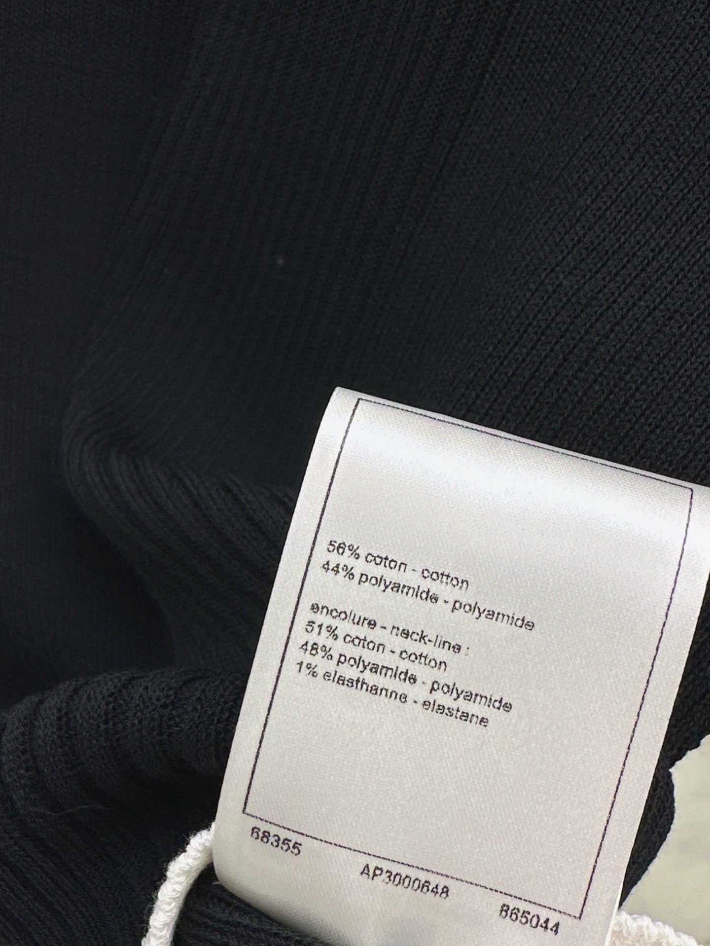 C*nel 25ss colorblock knitted top