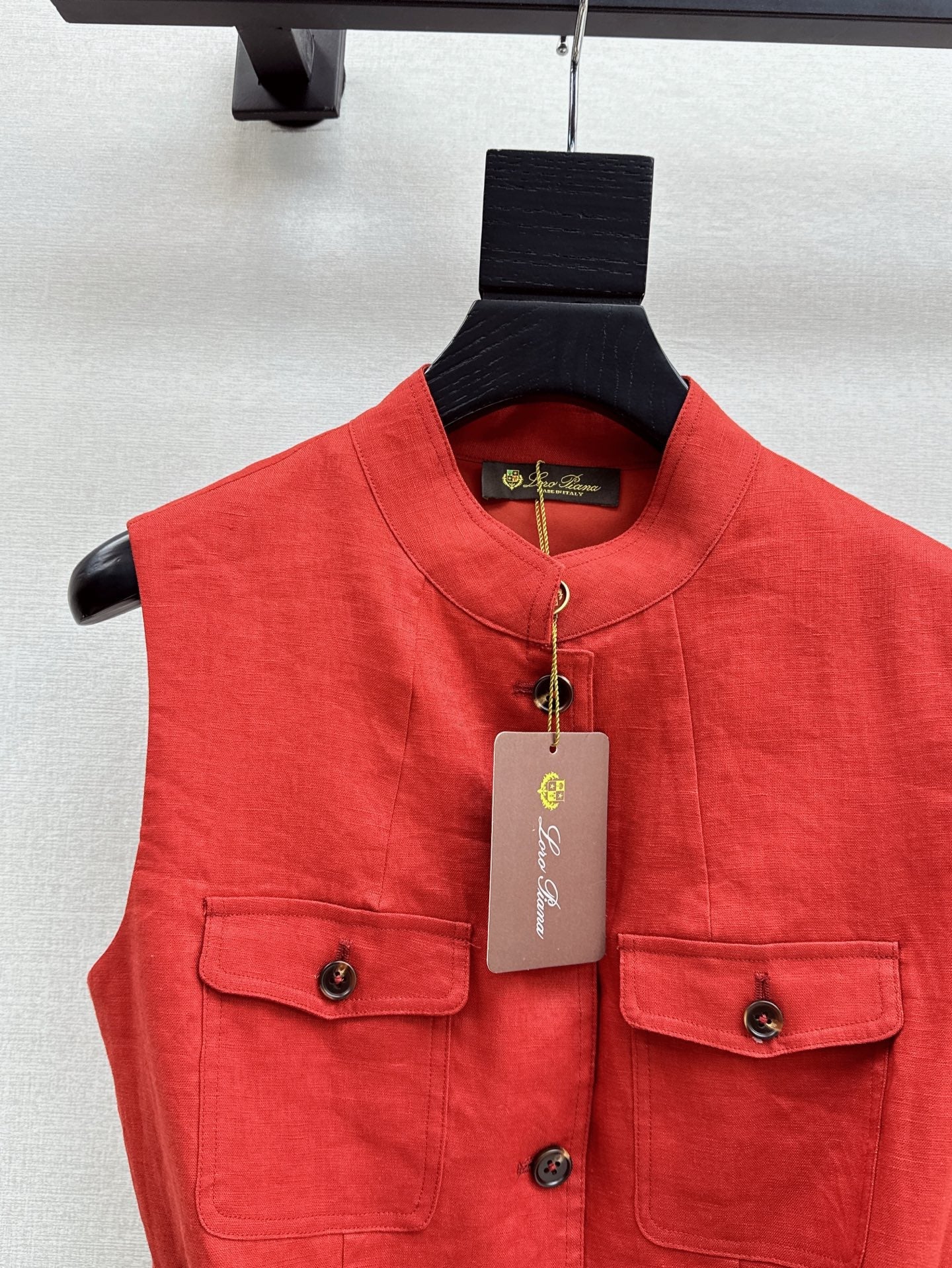 Lor*P 25ss belted vest + wide-leg pants set