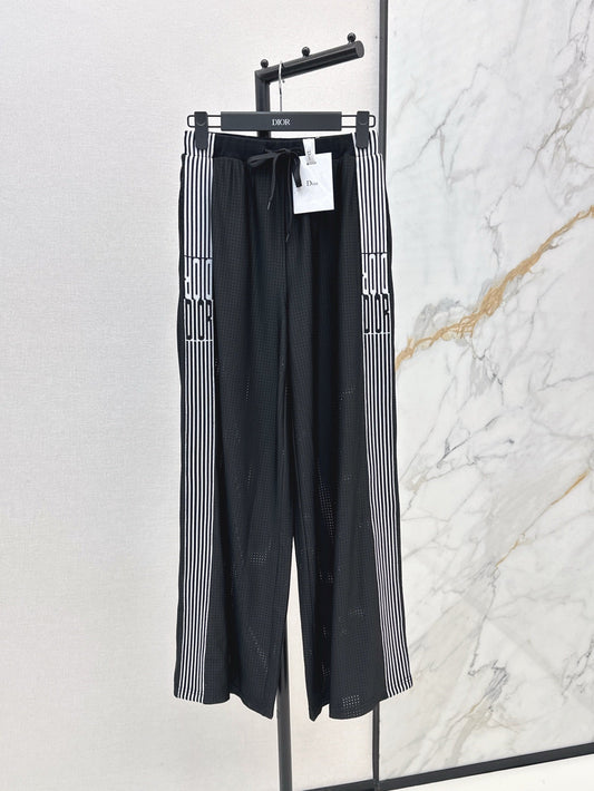 Gu* 25ss mesh pants with web