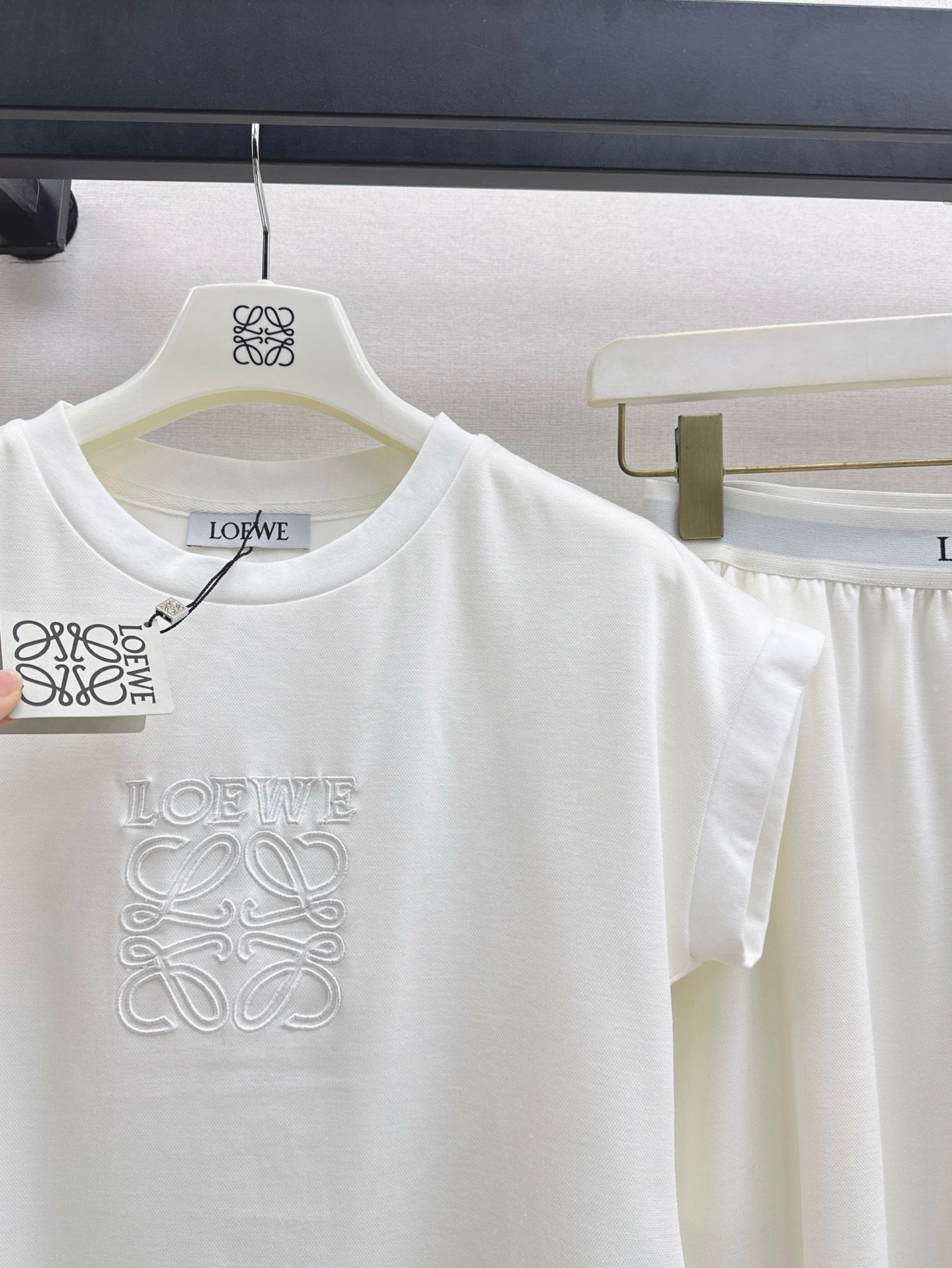 Loe*25ss cotton casual suit