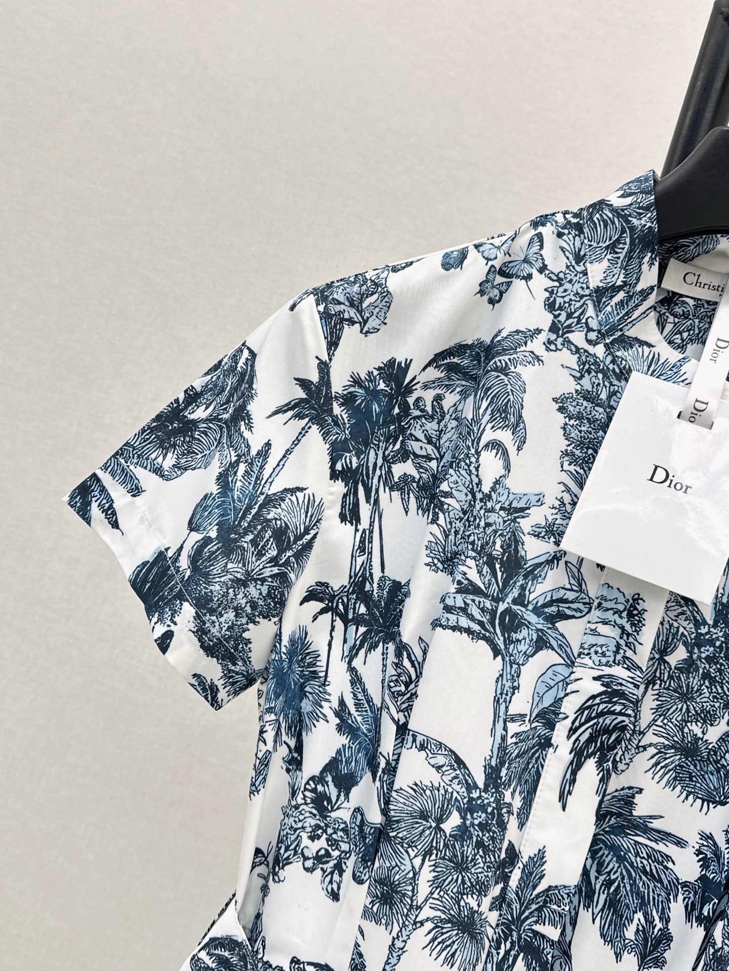 D*r 25ss Printed Mid-Length Flared Dress