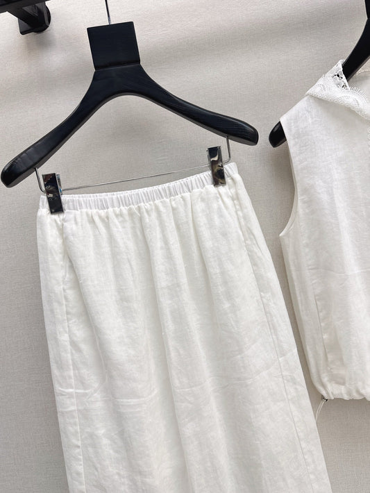 Lor*P 25ss Spliced lace jacket set