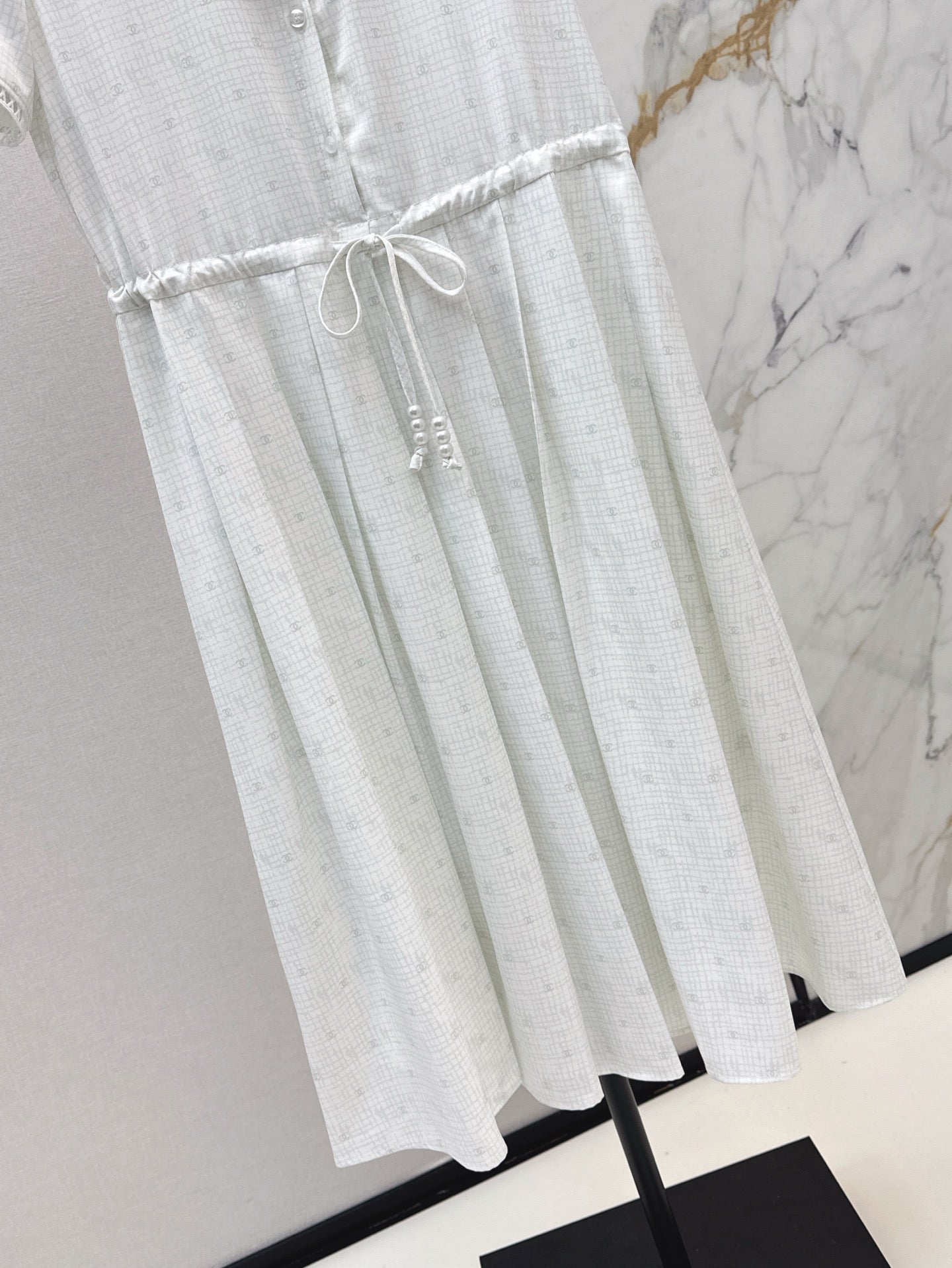 C*nel 25ss jacquard flared dress