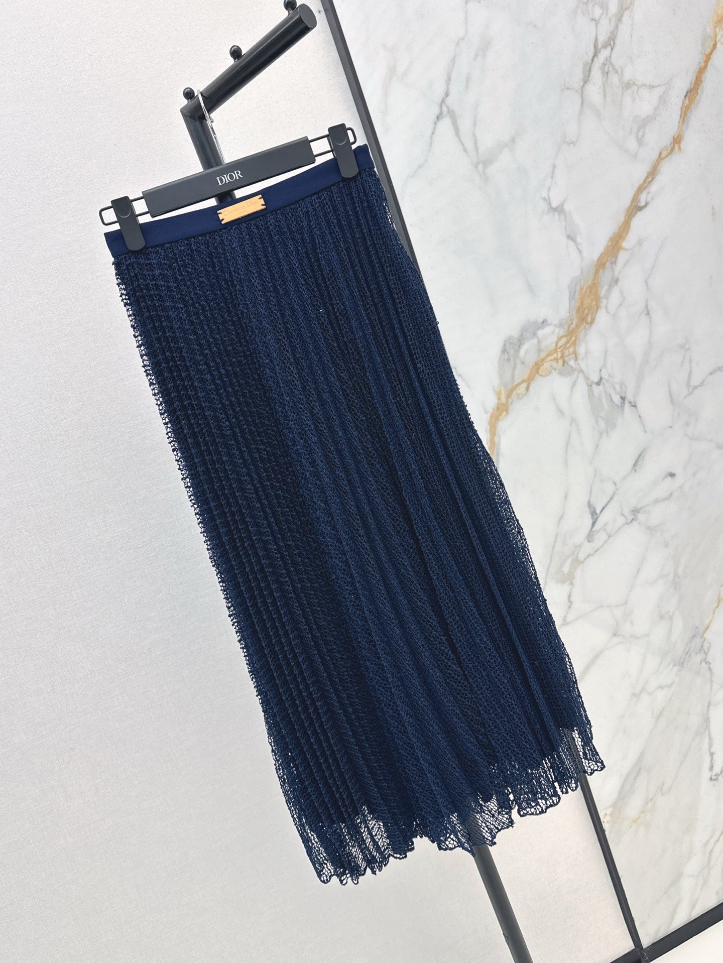 D*r 25ss pleated long skirt