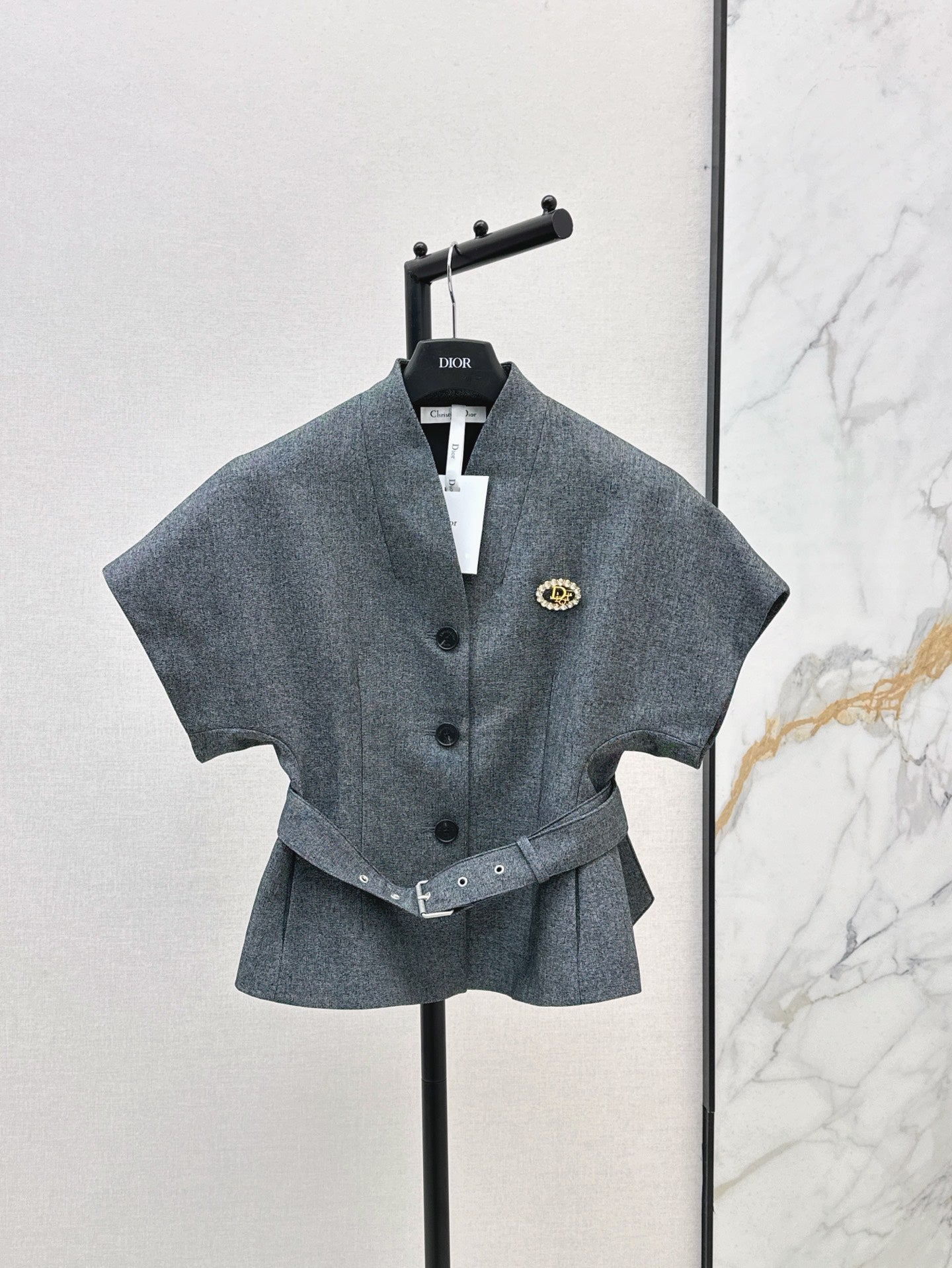 D*r 25ss short belted jacket