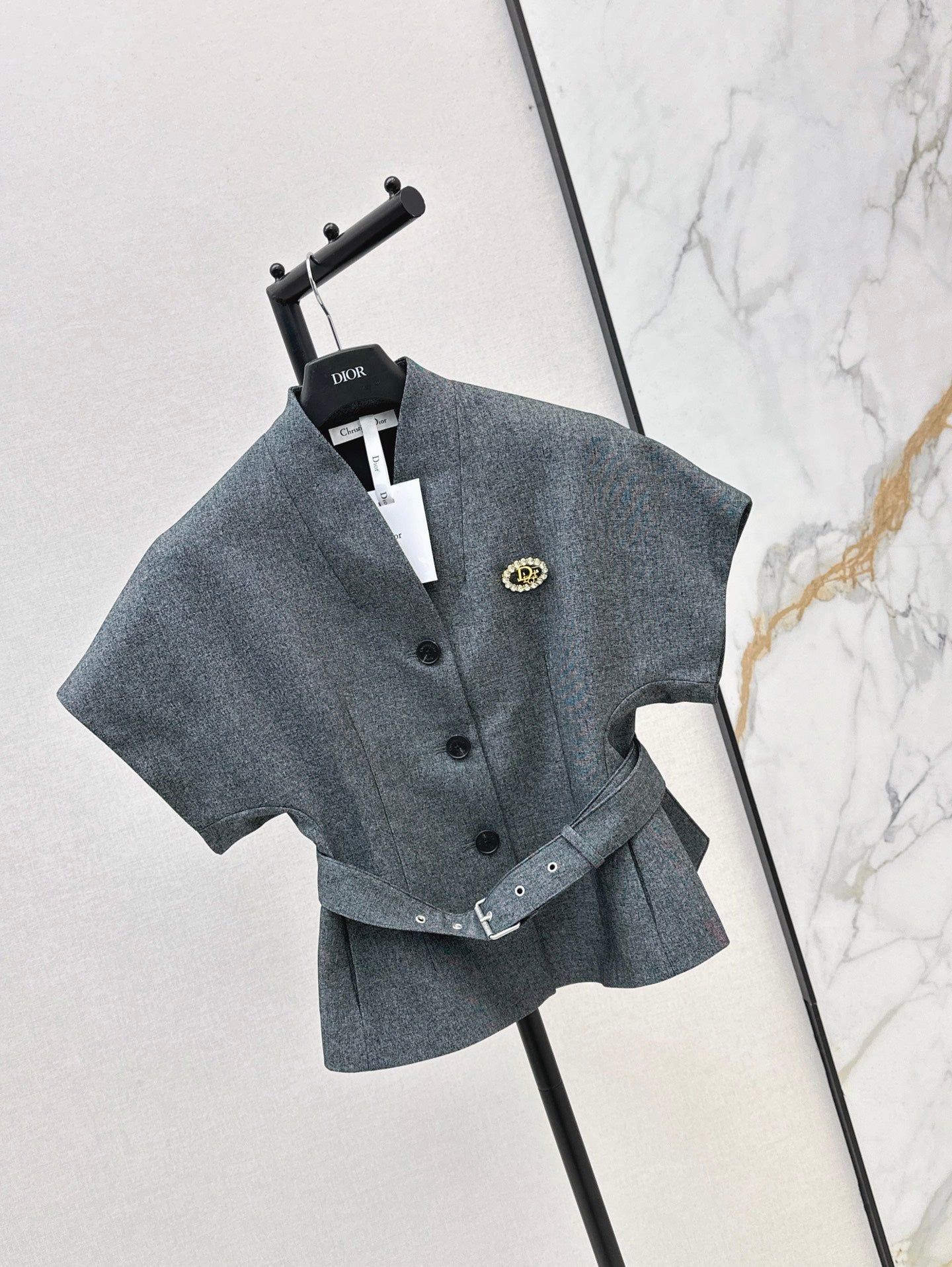 D*r 25ss short belted jacket